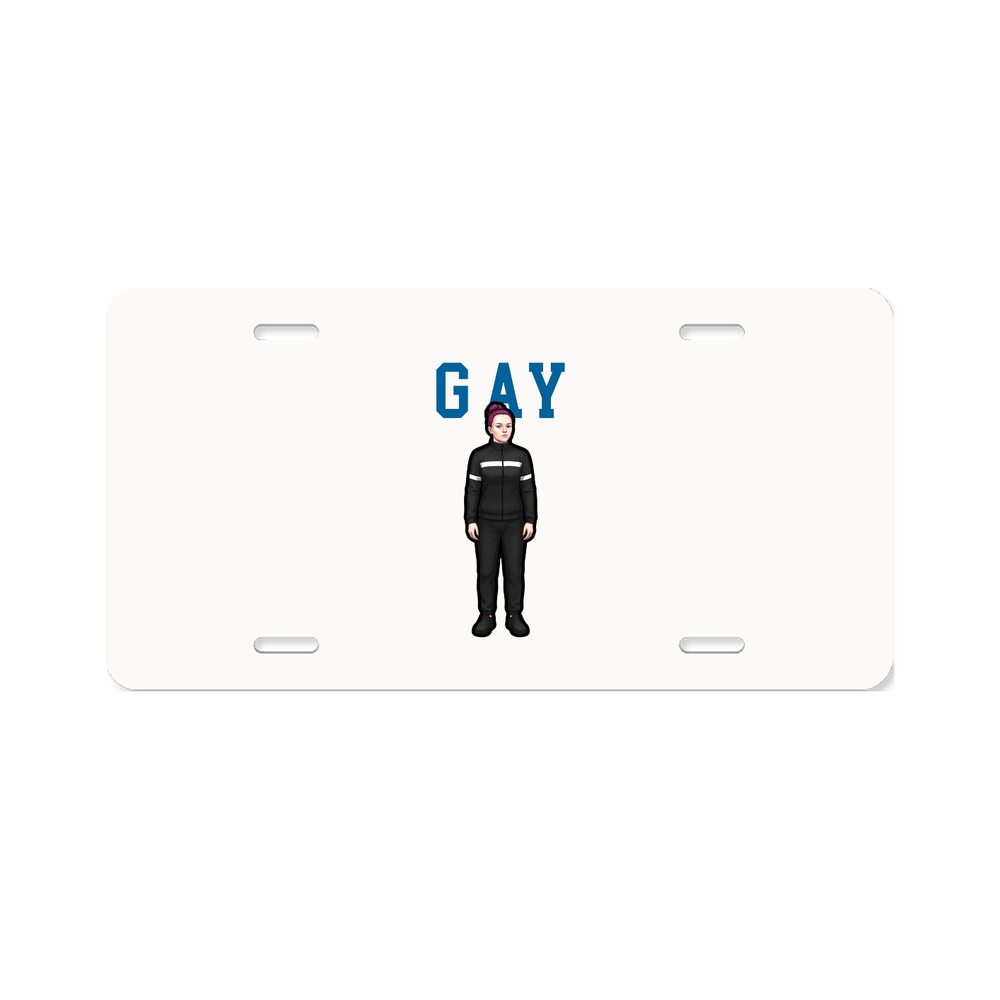 License Plate — Shirsey in Classic