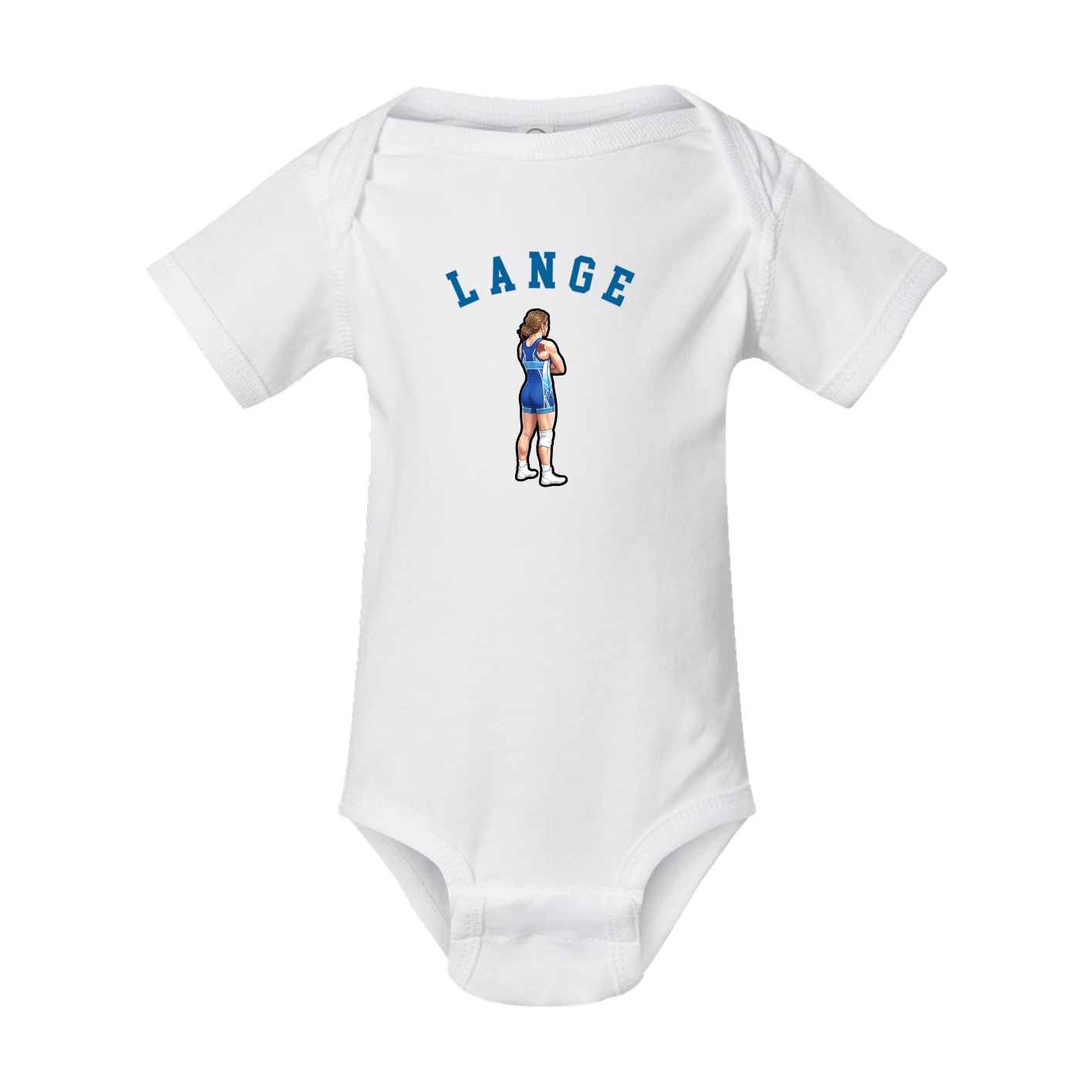 Baby Onesie — Shirsey Arch in White