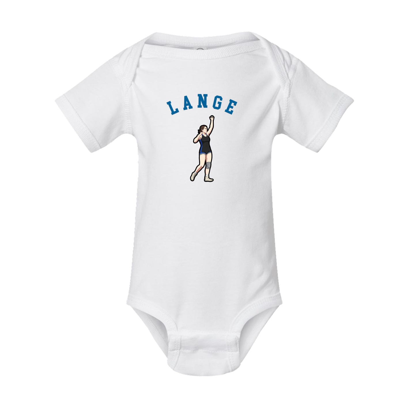 Baby Onesie — Shirsey Arch in White