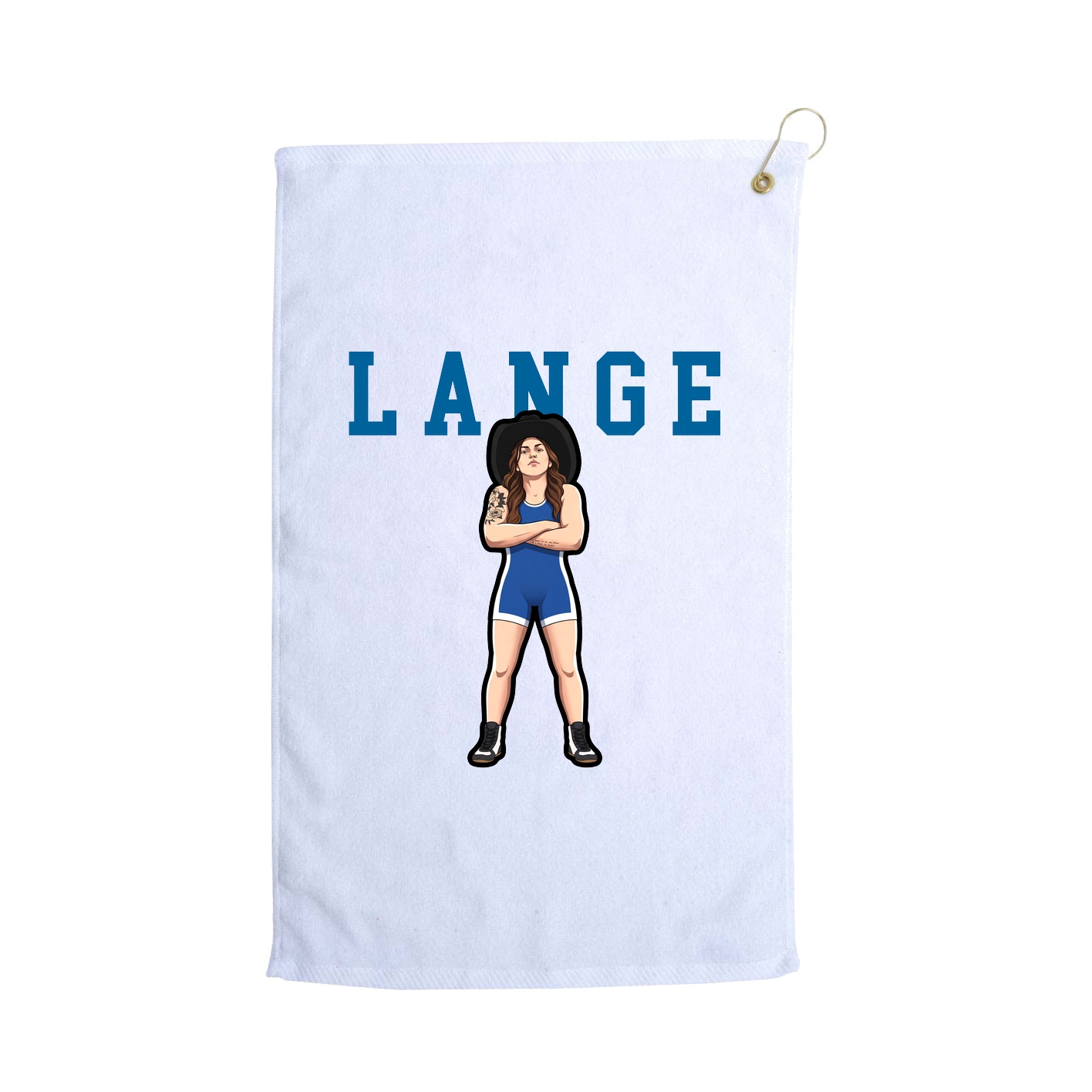 Golf Towel — Shirsey in White