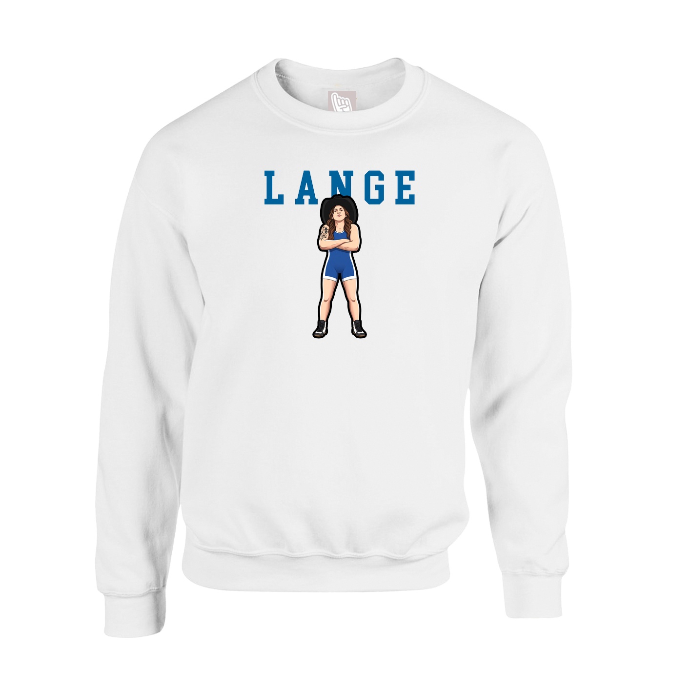 Fleece Crew — Shirsey in White