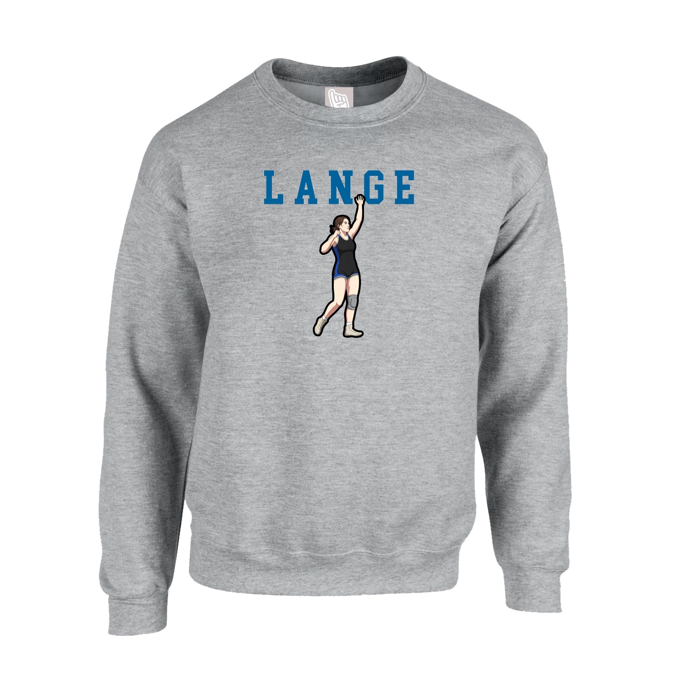 Fleece Crew — Shirsey in Grey
