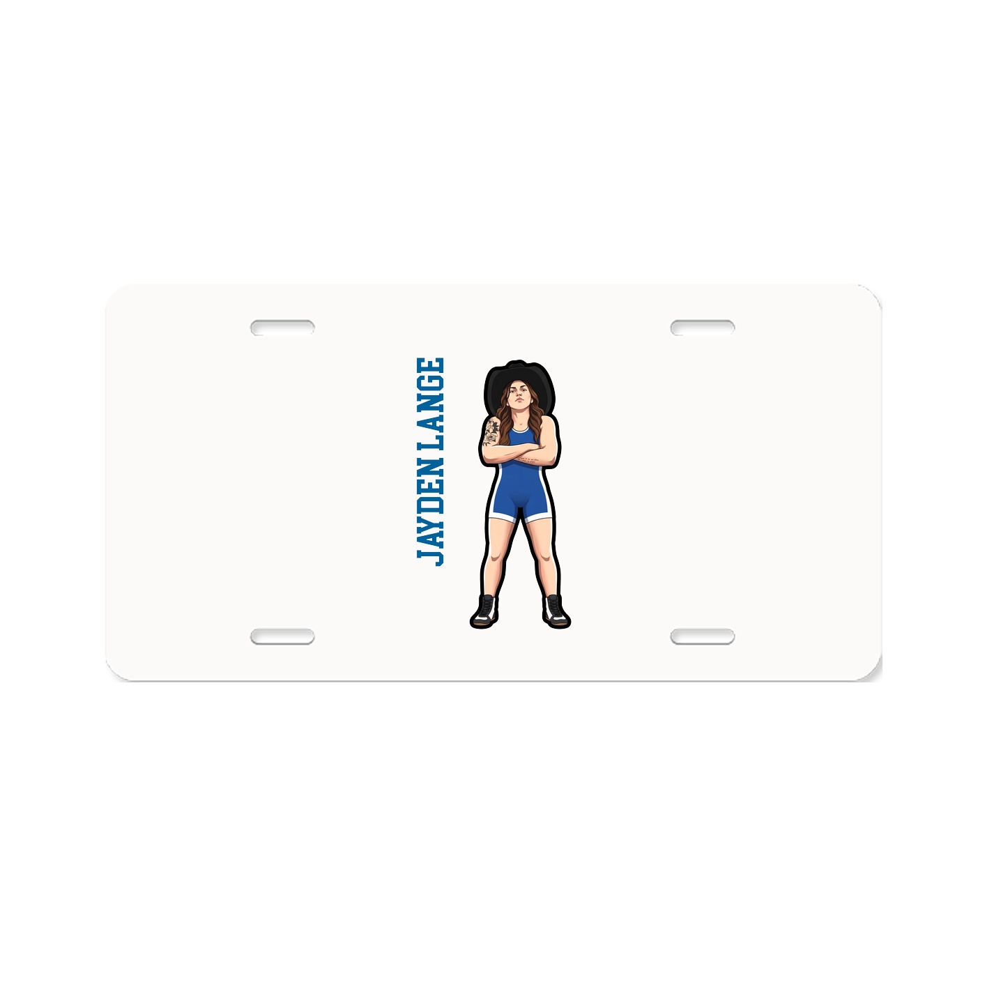 Aluminum License Plate