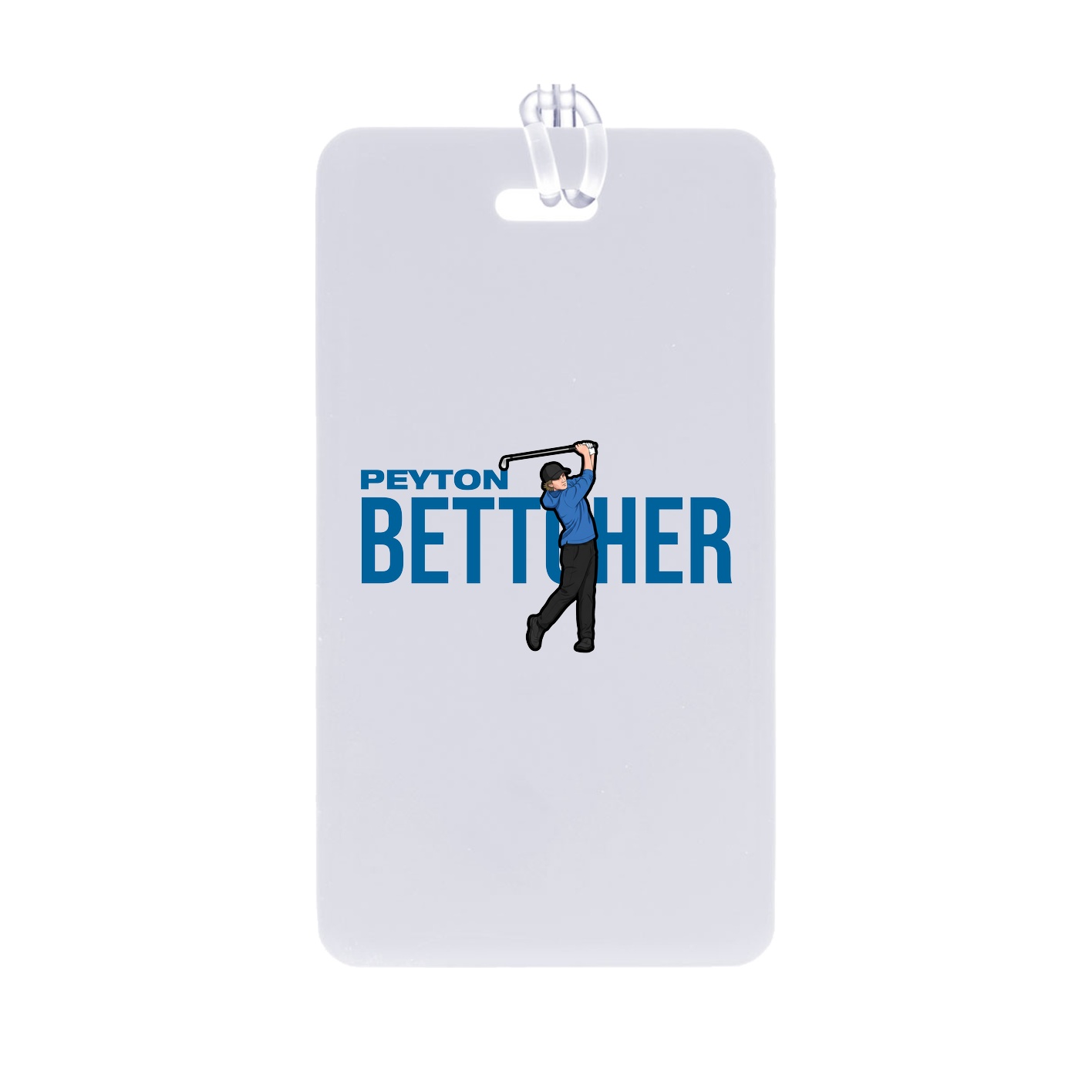 Bag Tag — Player Name in Classic