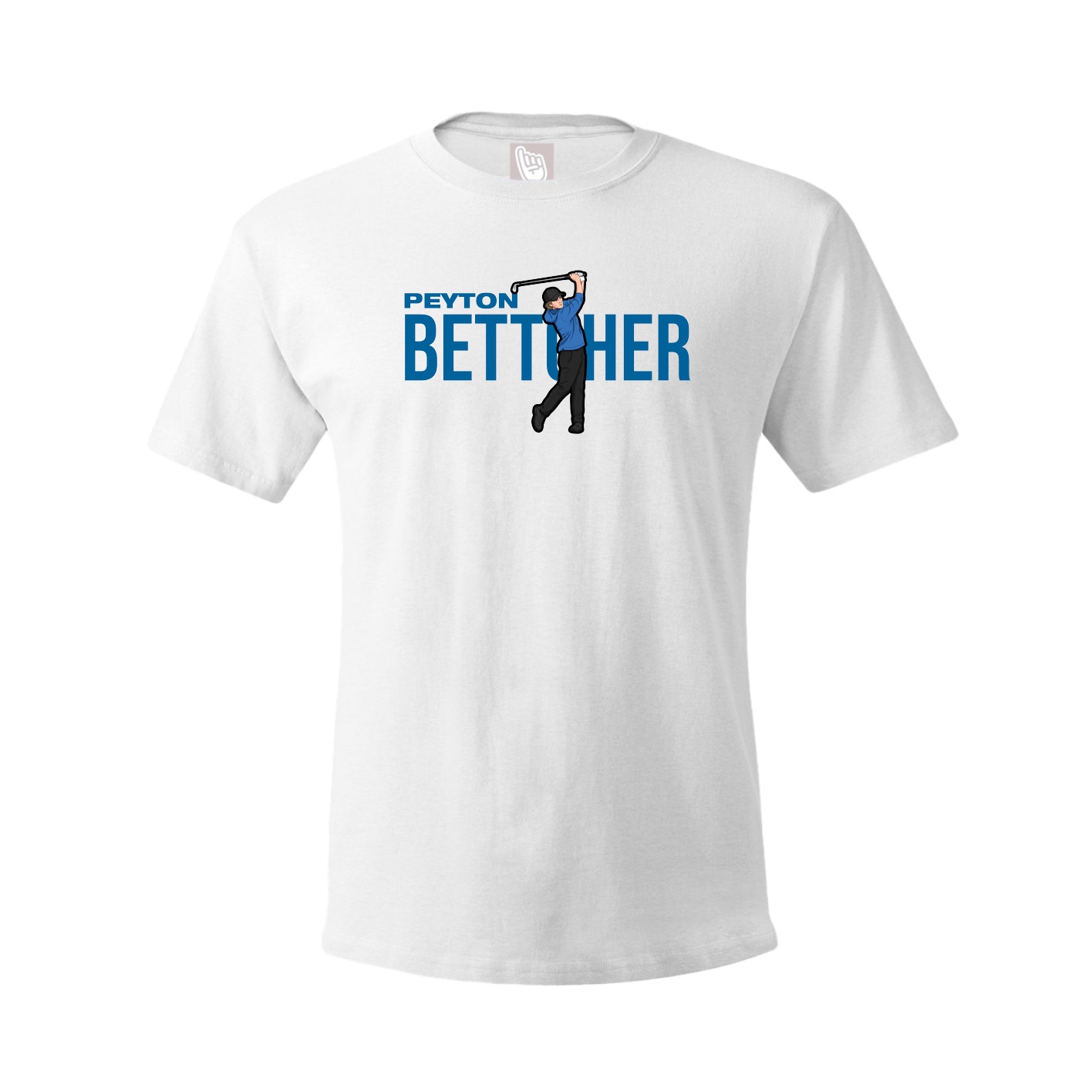 Youth Tee — Player Name in White