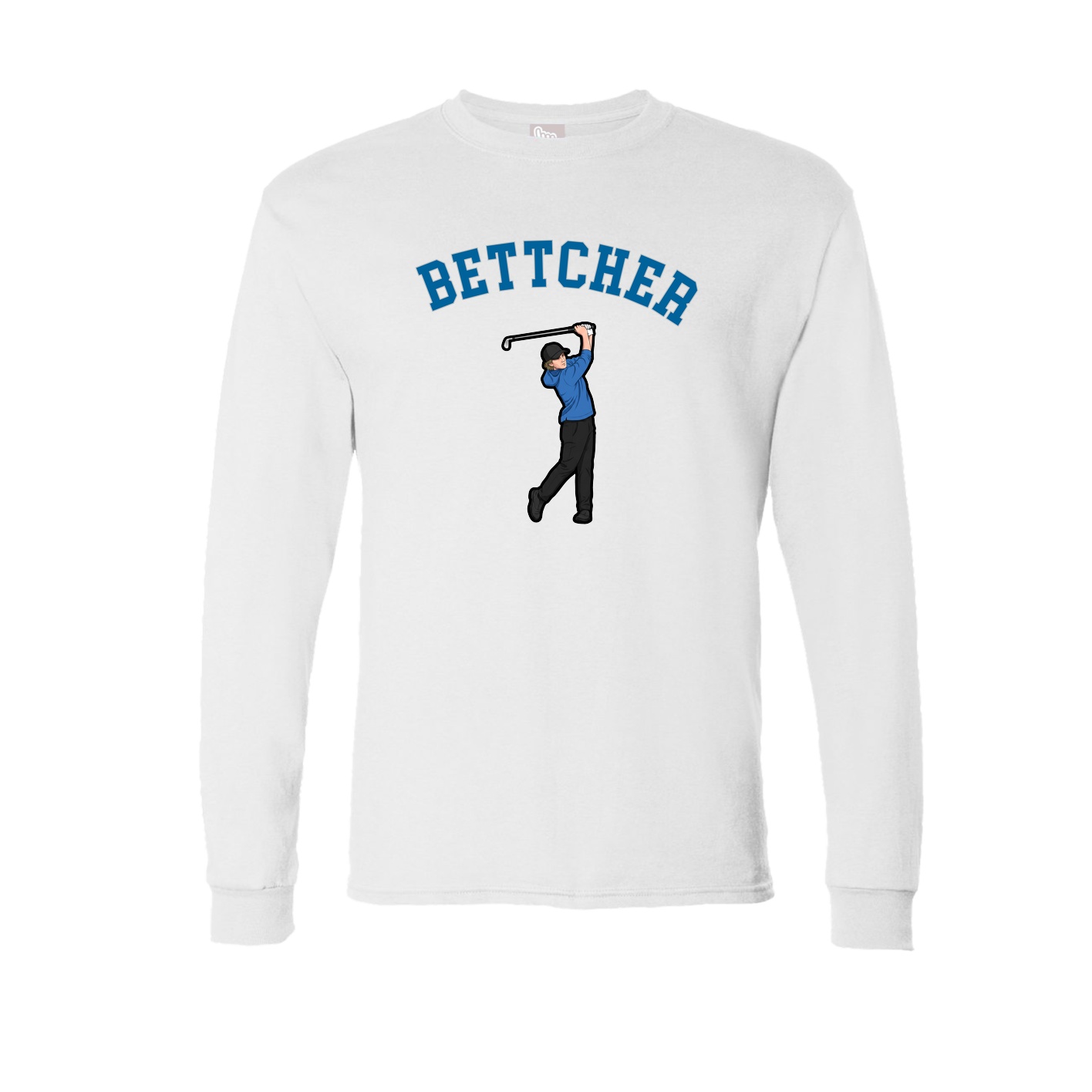 Long Sleeve Tee — Shirsey Arch in White