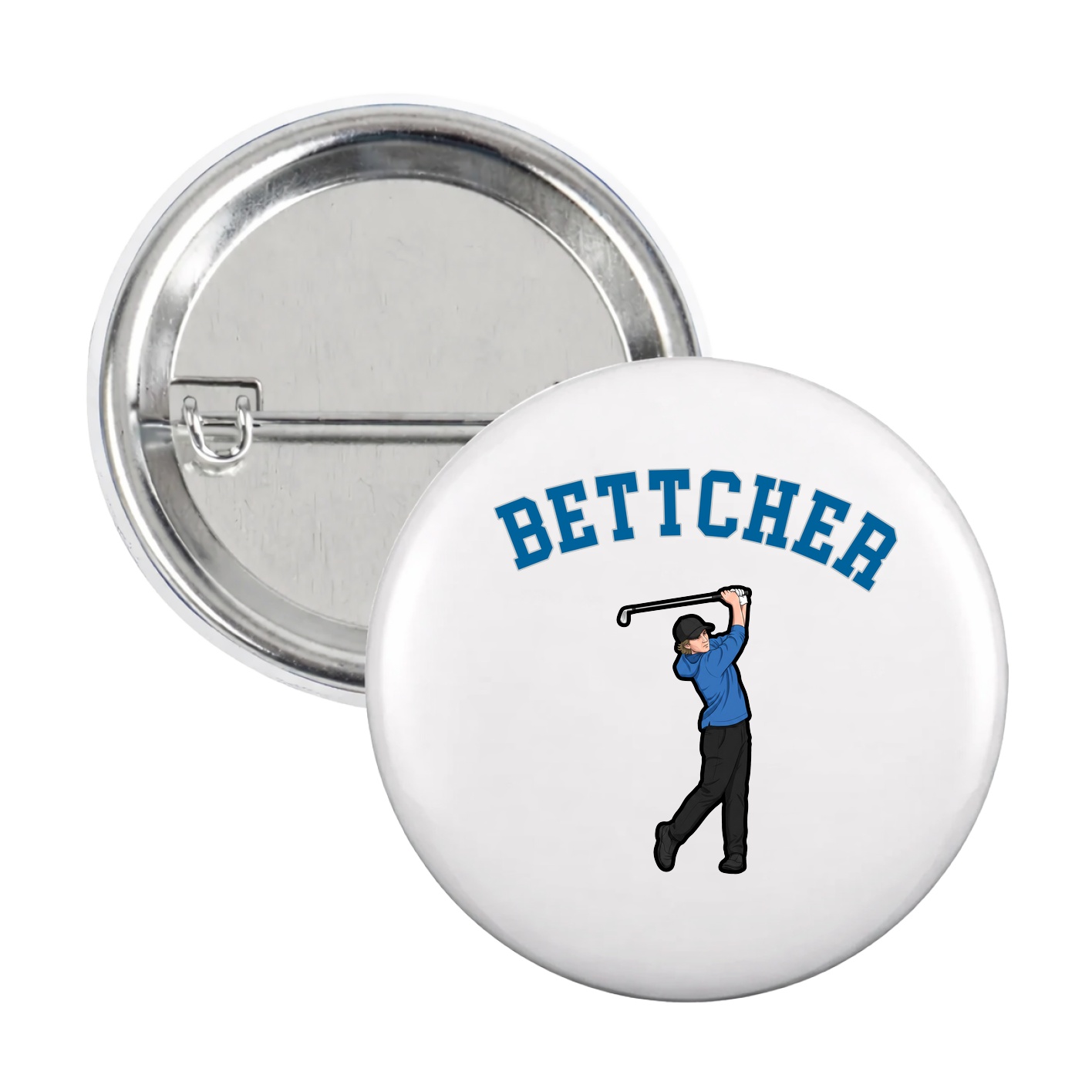 Game Day Button — Shirsey Arch in White