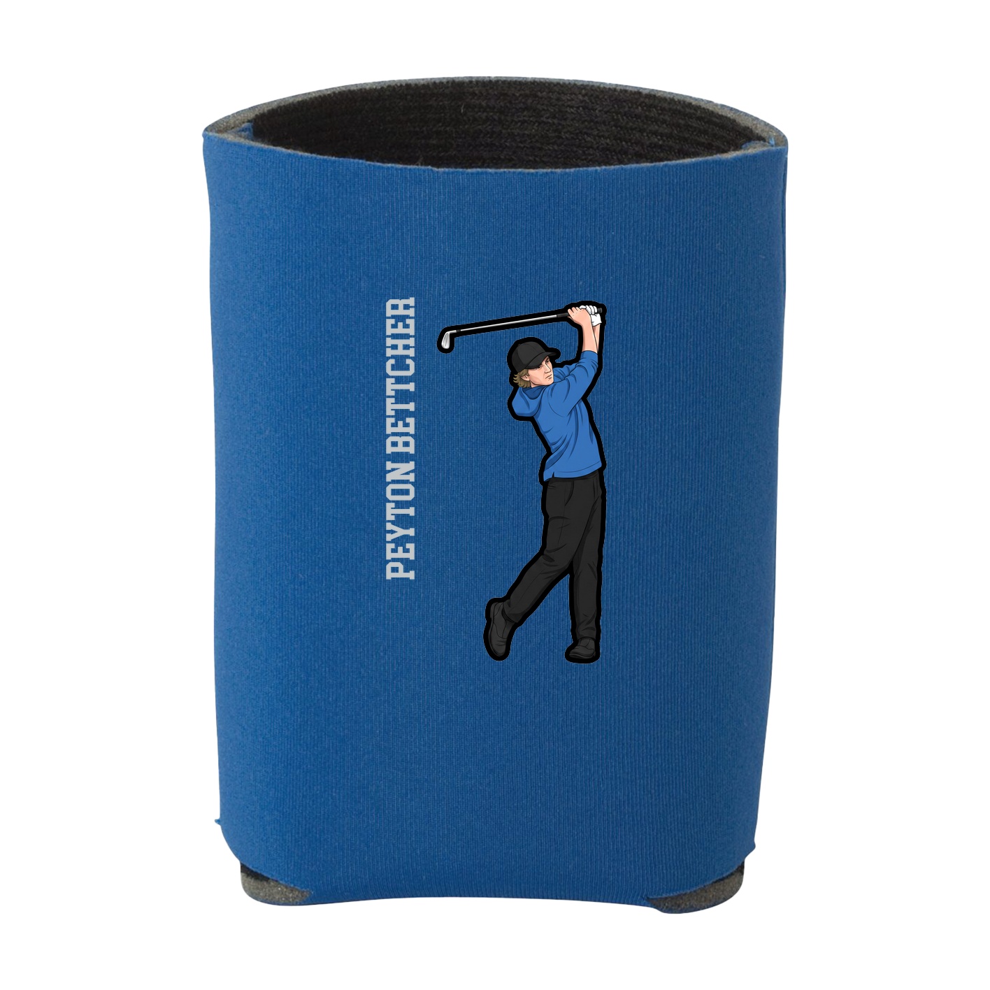 Can Holder — Name Vertical in Royal