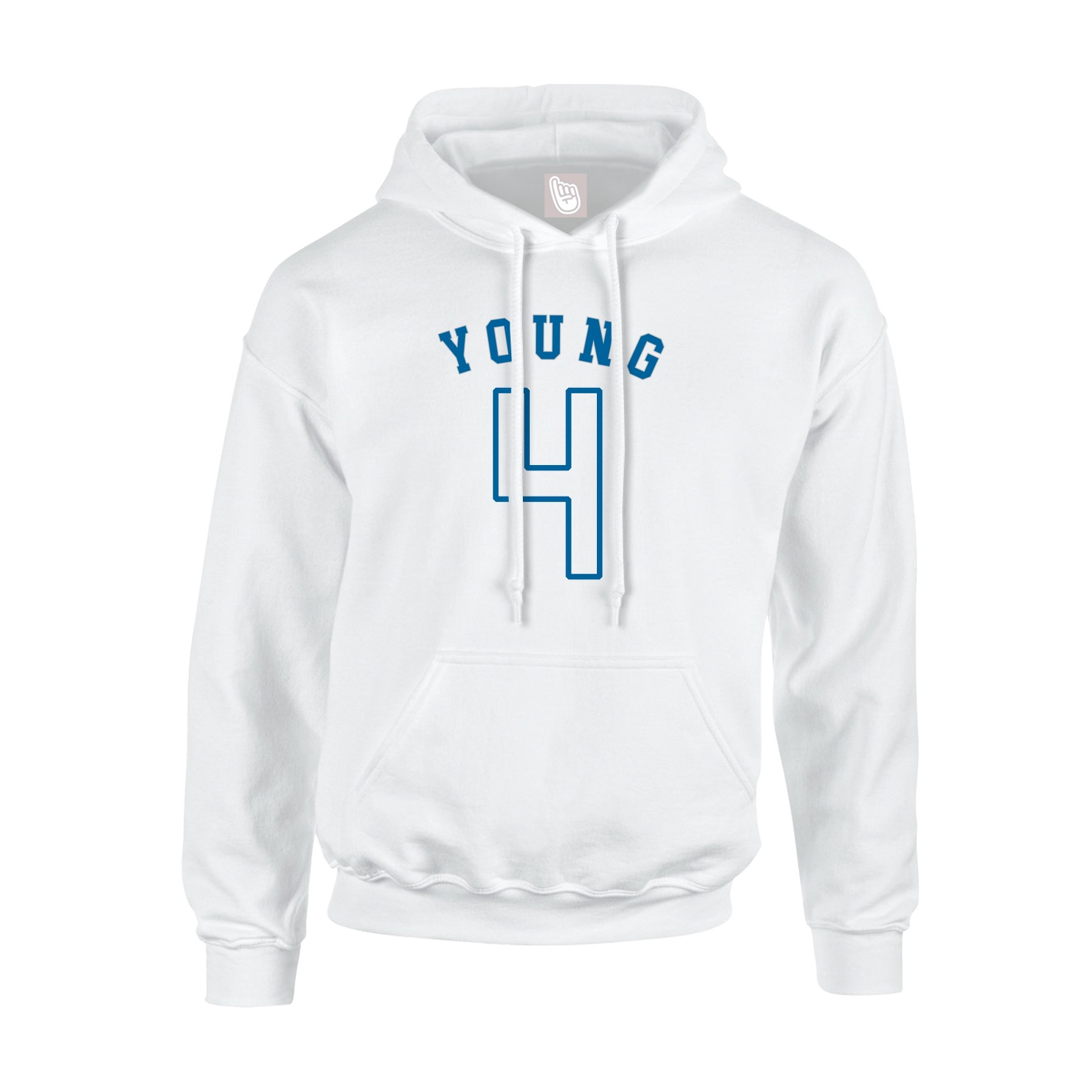 Hoodie — Shirsey Arch in White