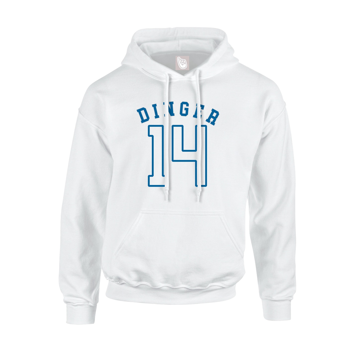 Hoodie — Shirsey Arch in White