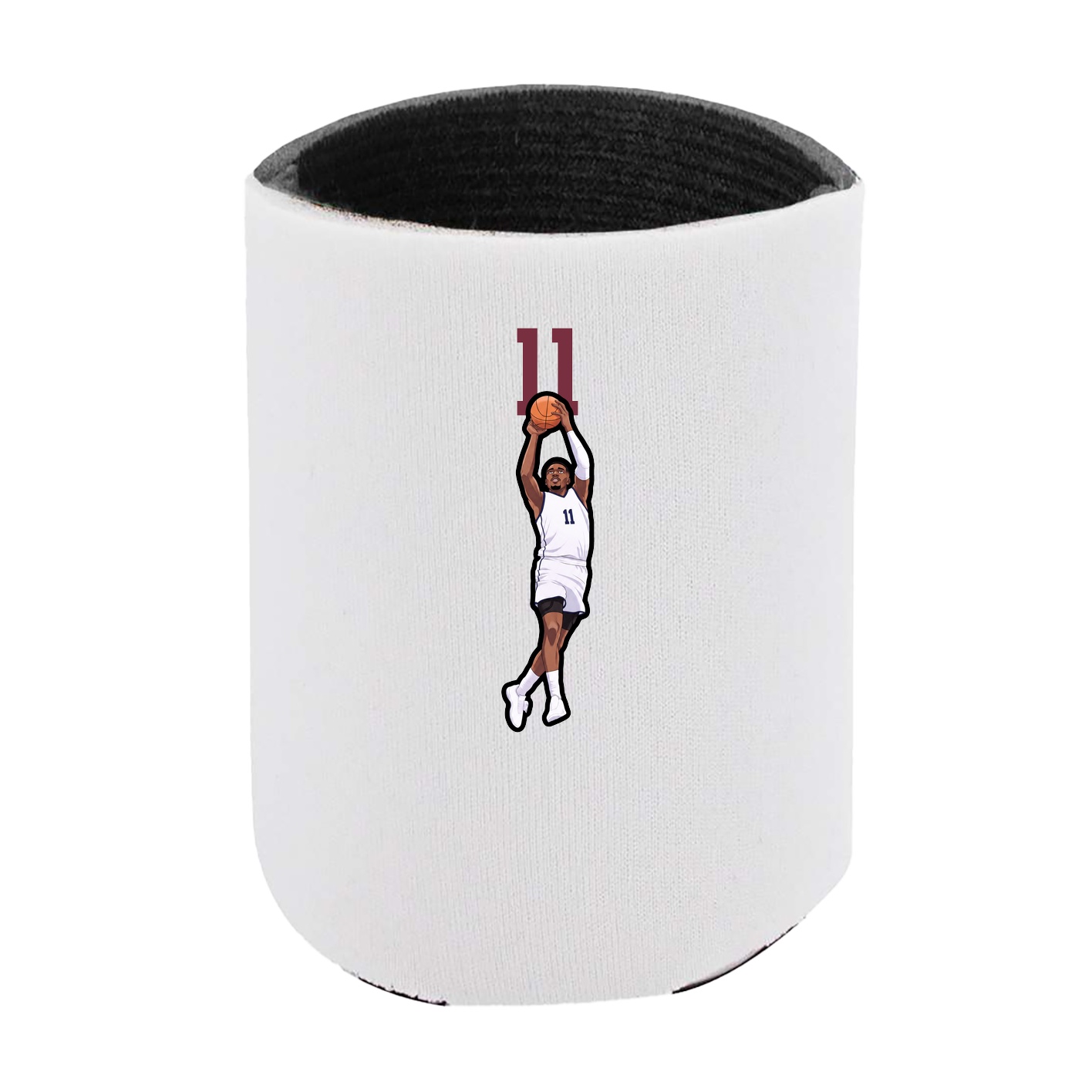 Can Holder — Number Top in White