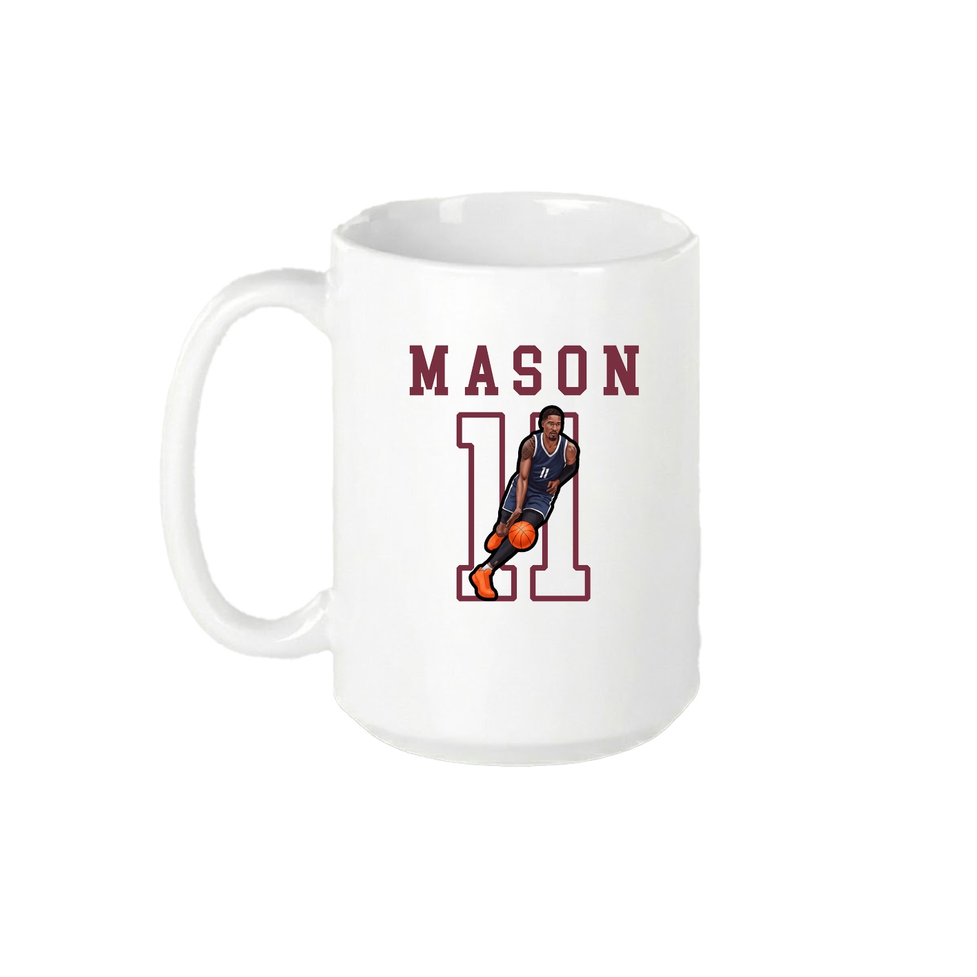 15oz Coffee Mug — Shirsey in White
