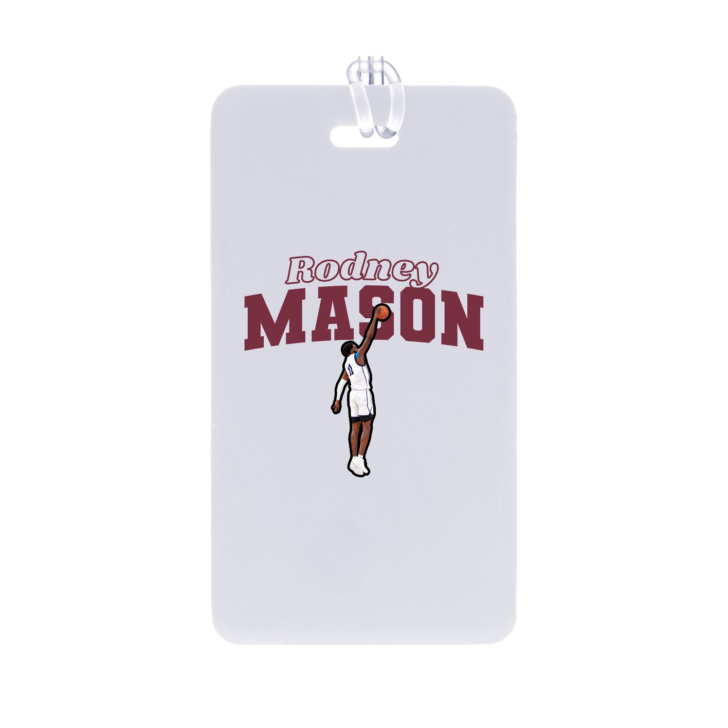 Bag Tag — Name Arch in Classic