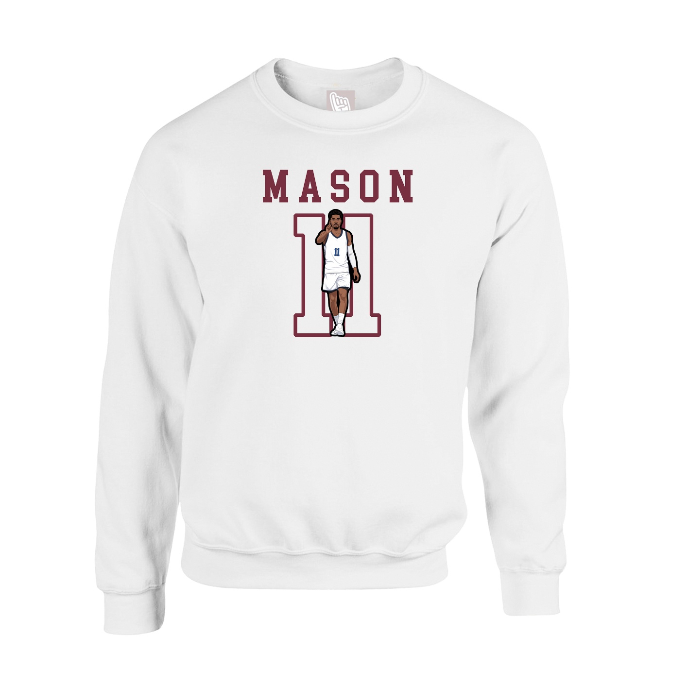 Fleece Crew — Shirsey in White