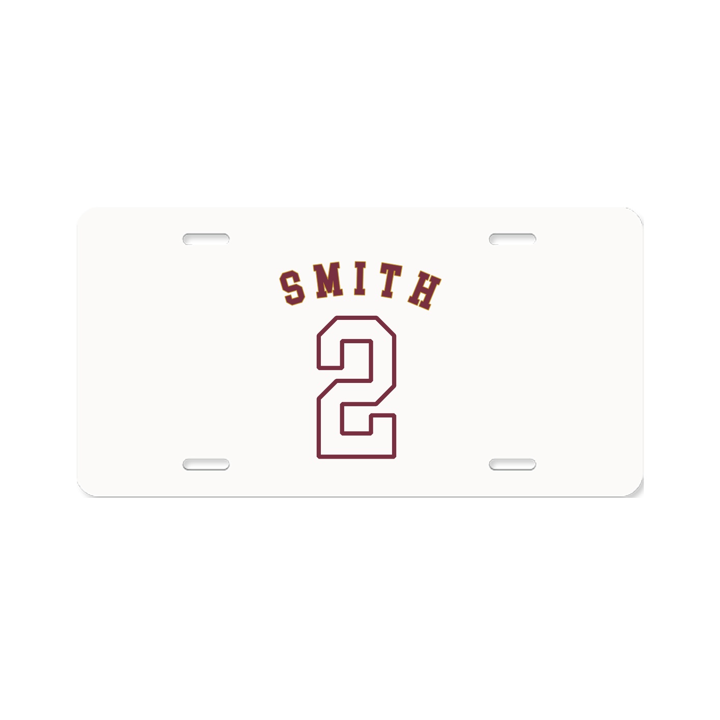 License Plate — Shirsey Arch in Classic