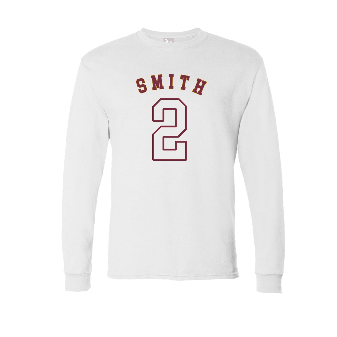 Long Sleeve Tee — Shirsey Arch in White