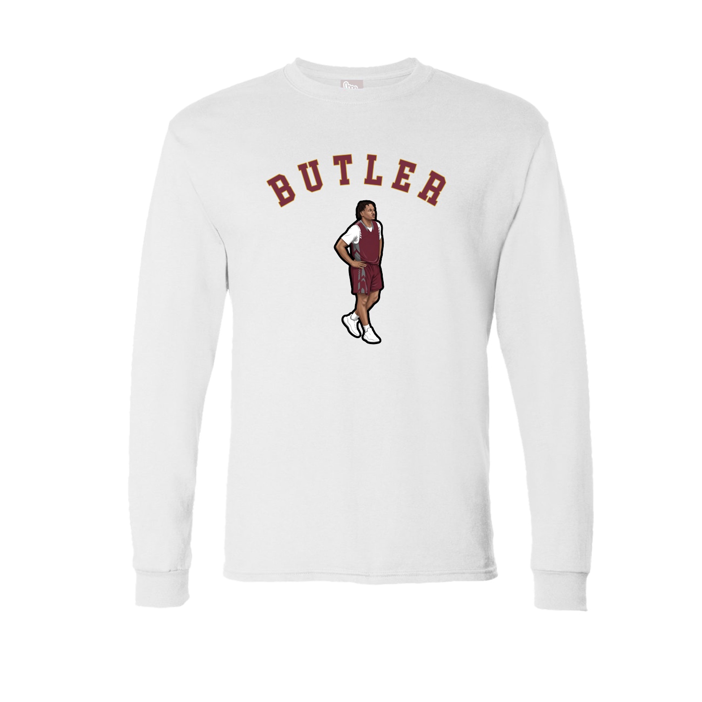 Long Sleeve Tee — Shirsey Arch in White