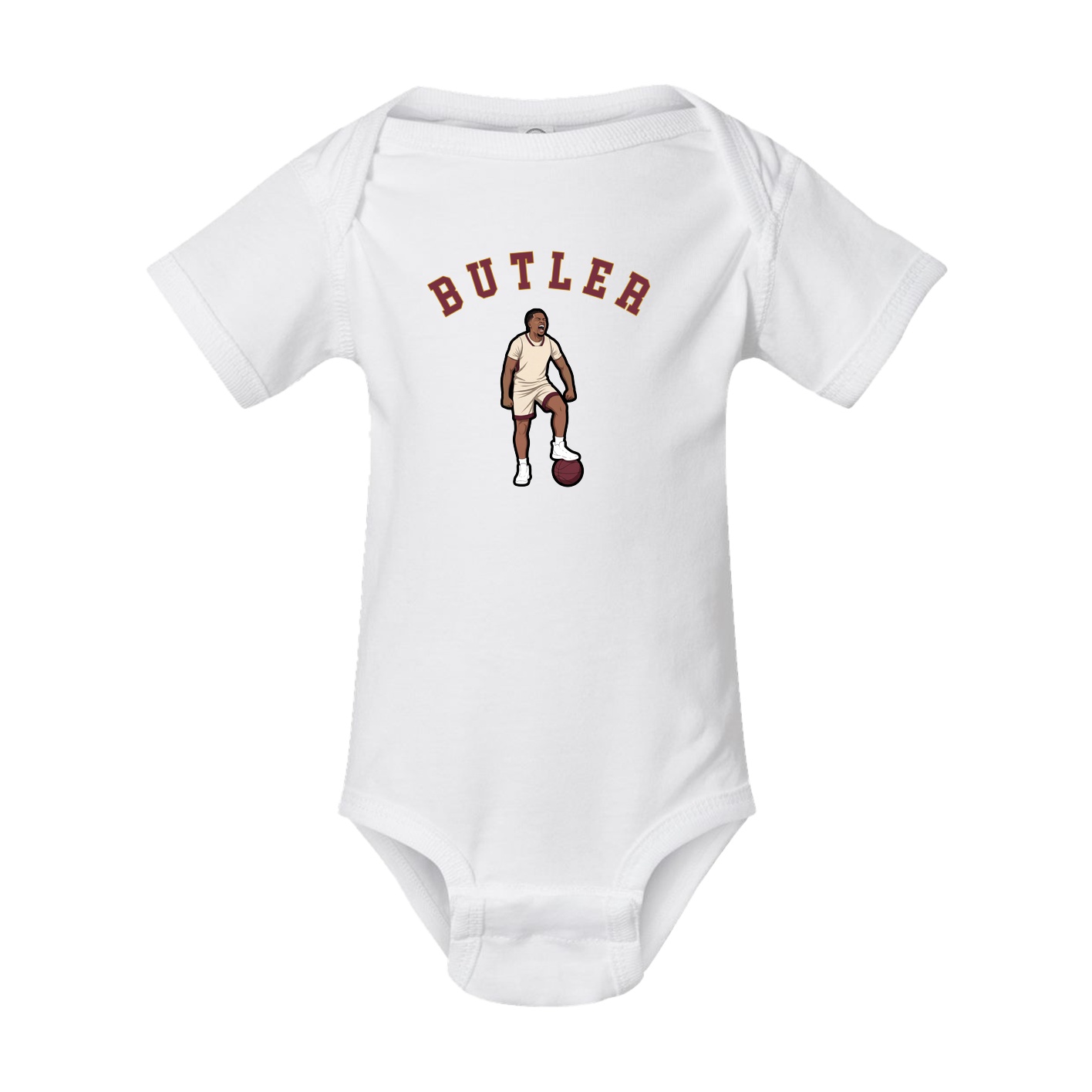 Baby Onesie — Shirsey Arch in White