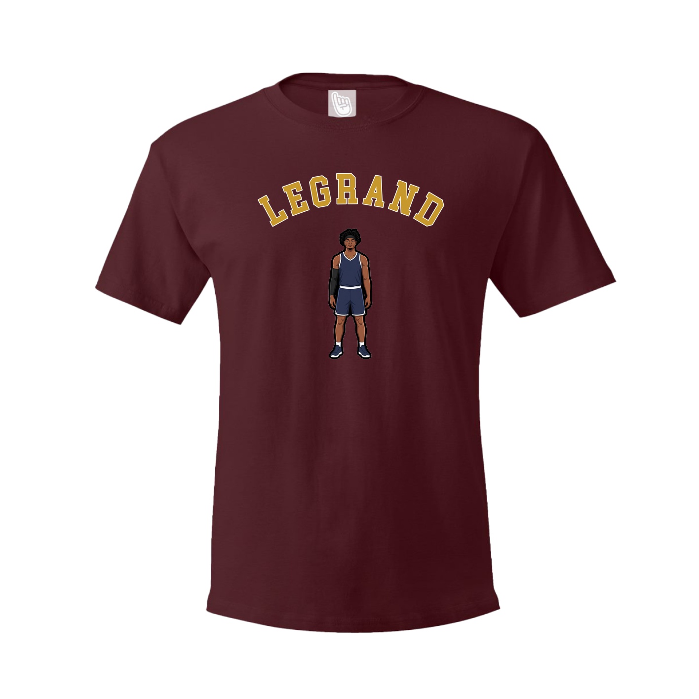 Youth Tee — Shirsey Arch in Maroon