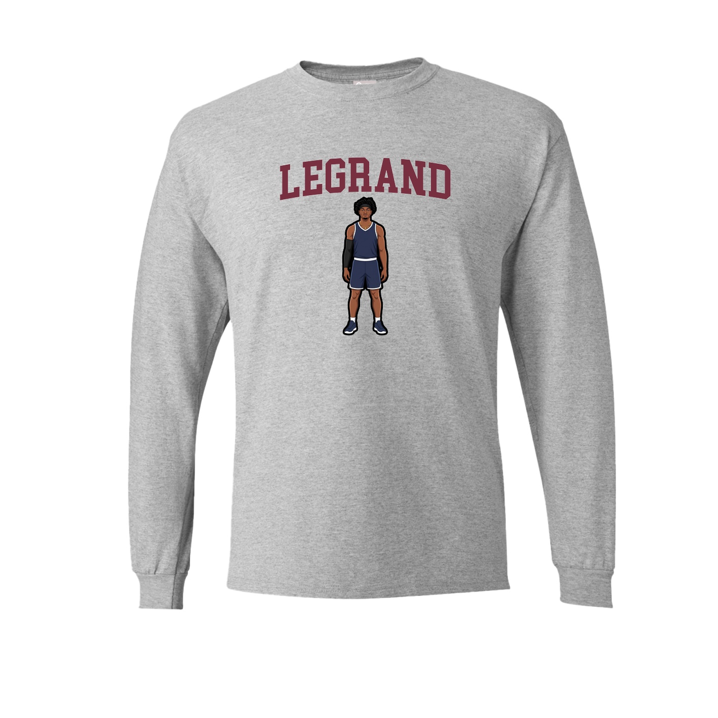 Long Sleeve Tee — Shirsey in Grey