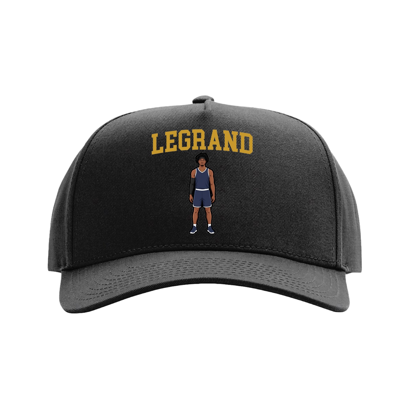 Full Fabric Five-Panel Champ Cap