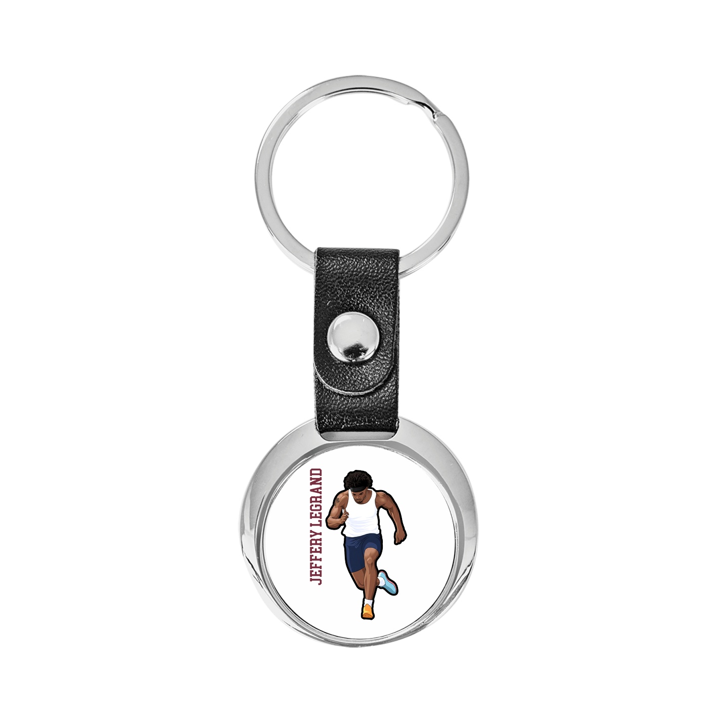Key Chain — Name Vertical in Classic