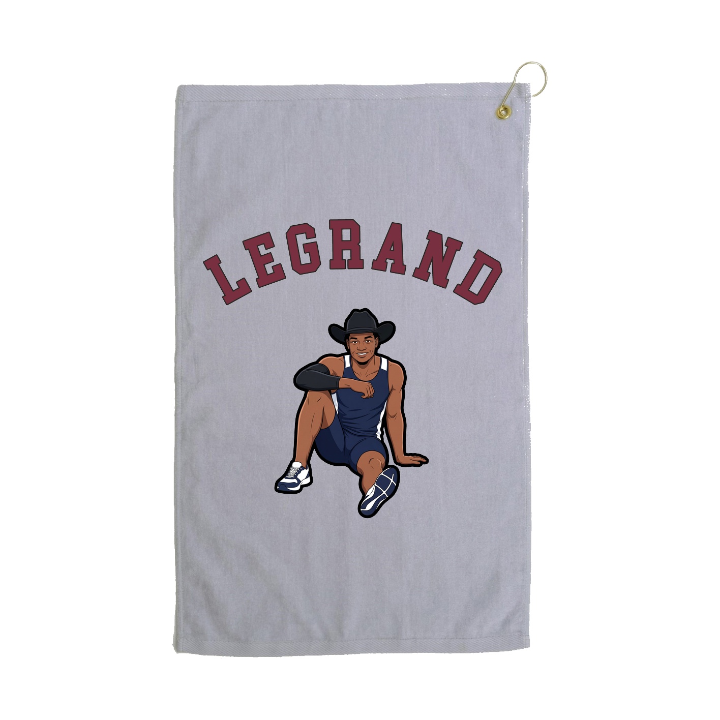 Golf Towel — Shirsey Arch in Grey
