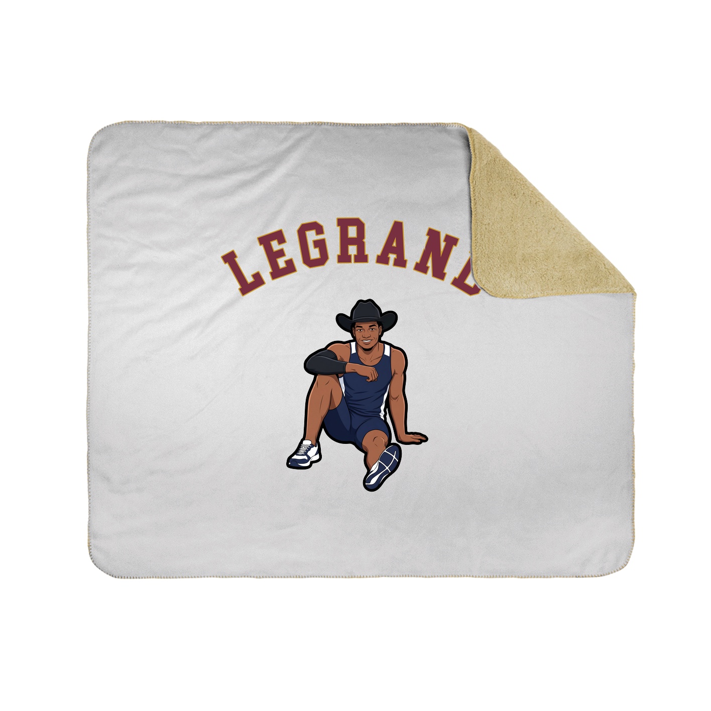 Throw Blanket — Shirsey Arch in White