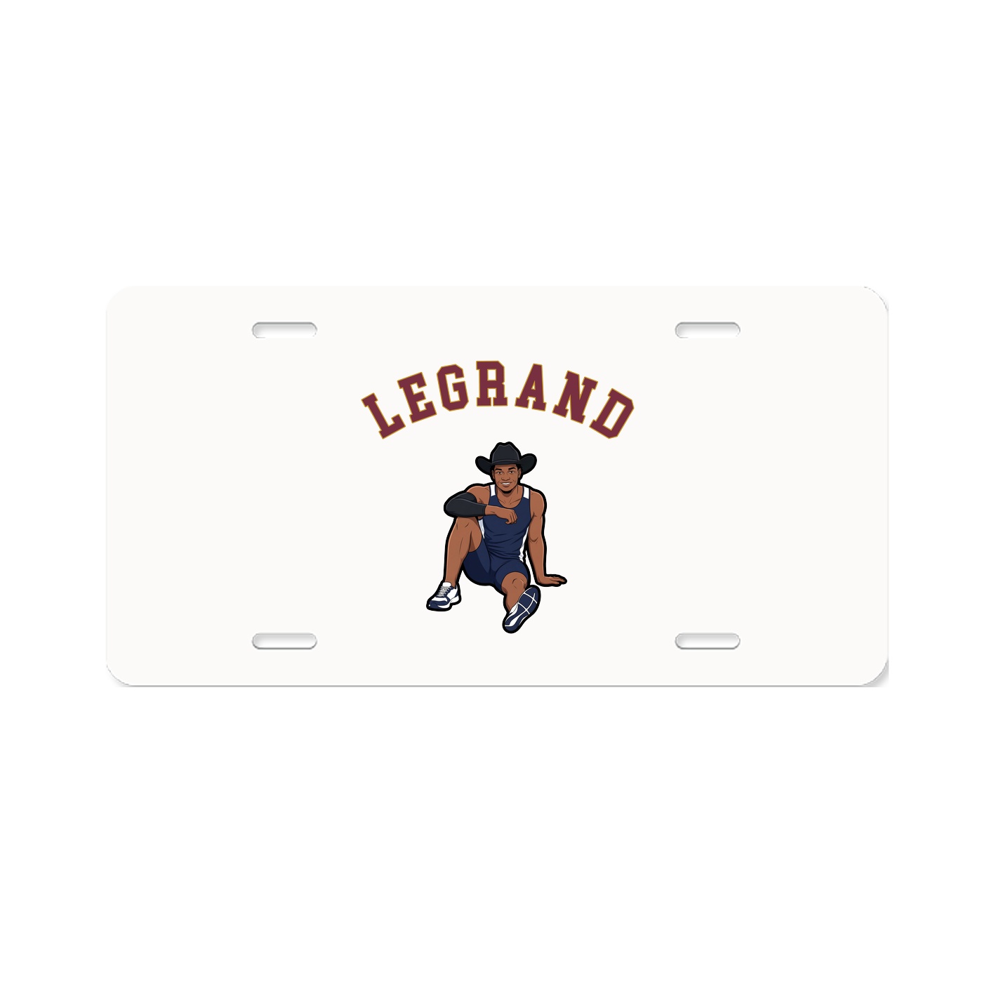 License Plate — Shirsey Arch in Classic