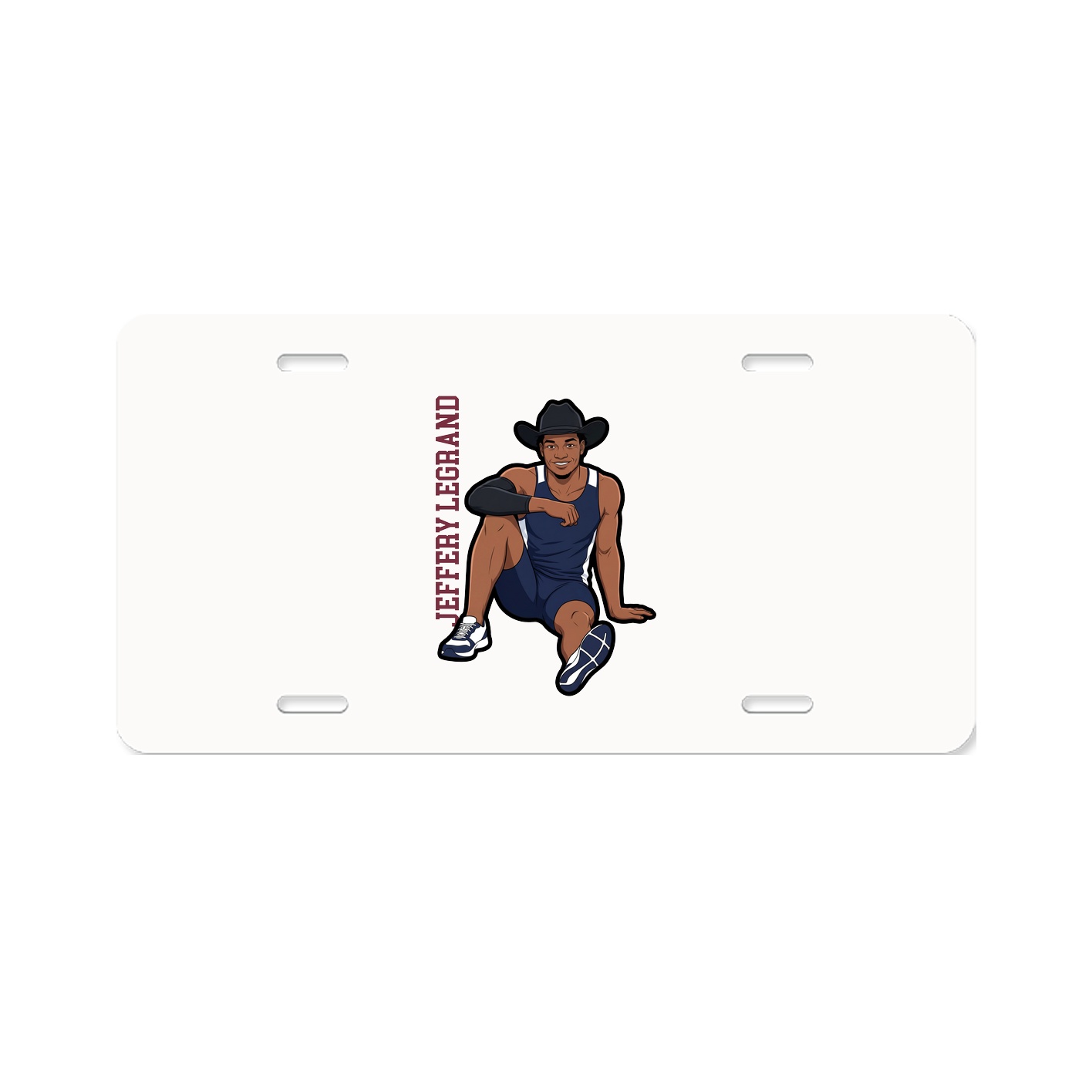 Aluminum License Plate
