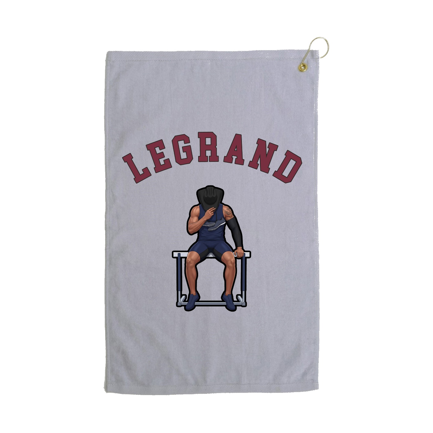 Golf Towel — Shirsey Arch in Grey