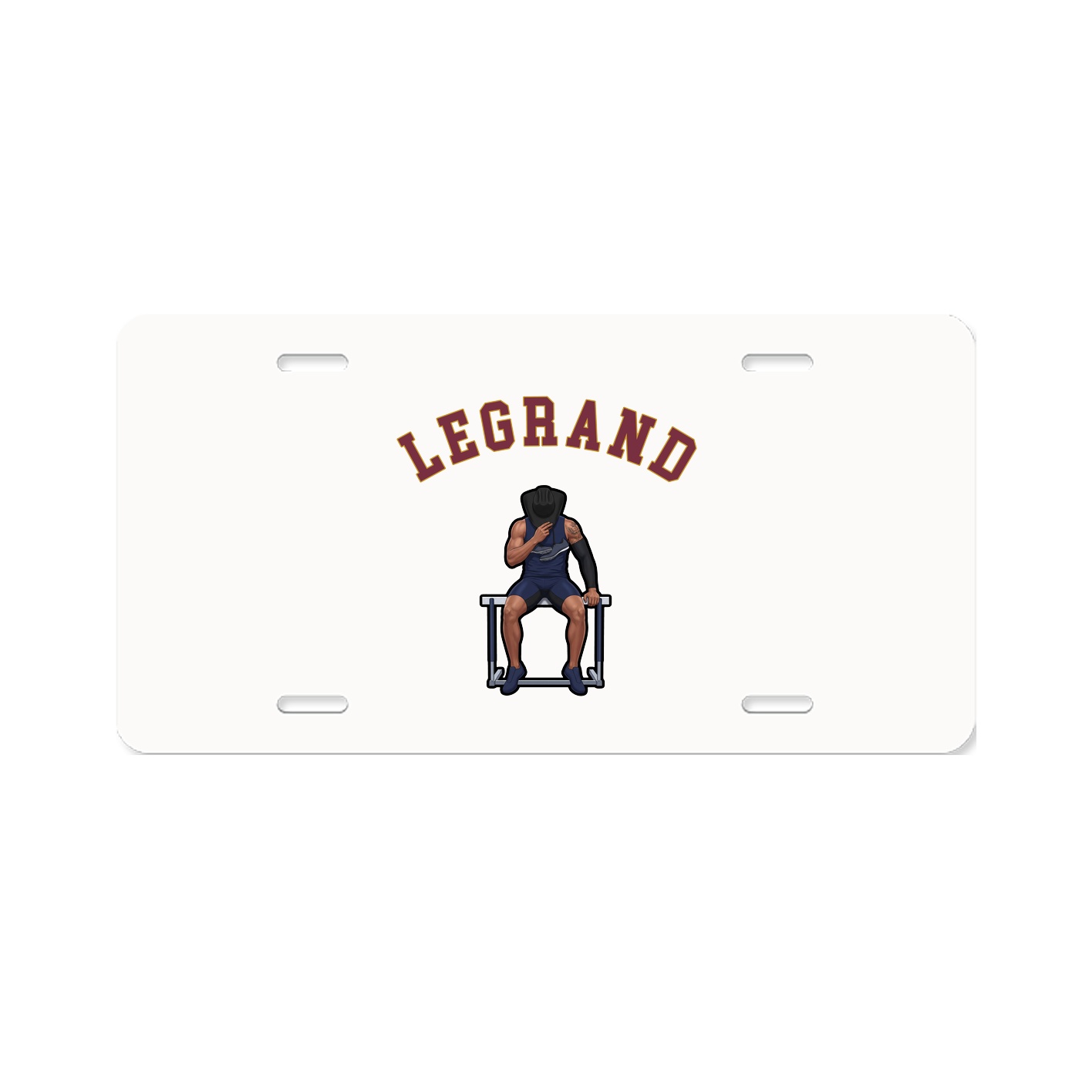 License Plate — Shirsey Arch in Classic
