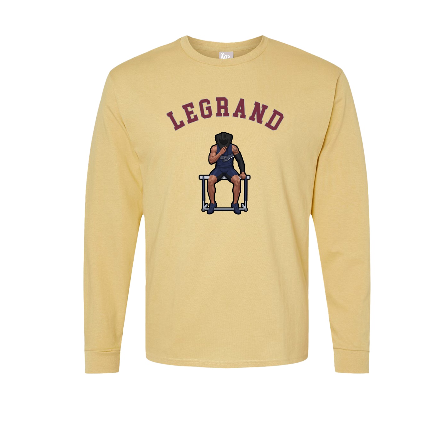 Long Sleeve Tee — Shirsey Arch in Vegas Gold