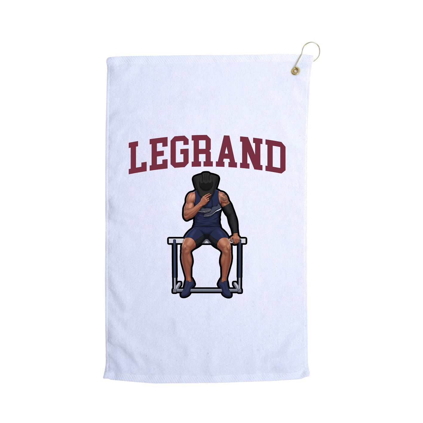 Golf Towel — Shirsey in White