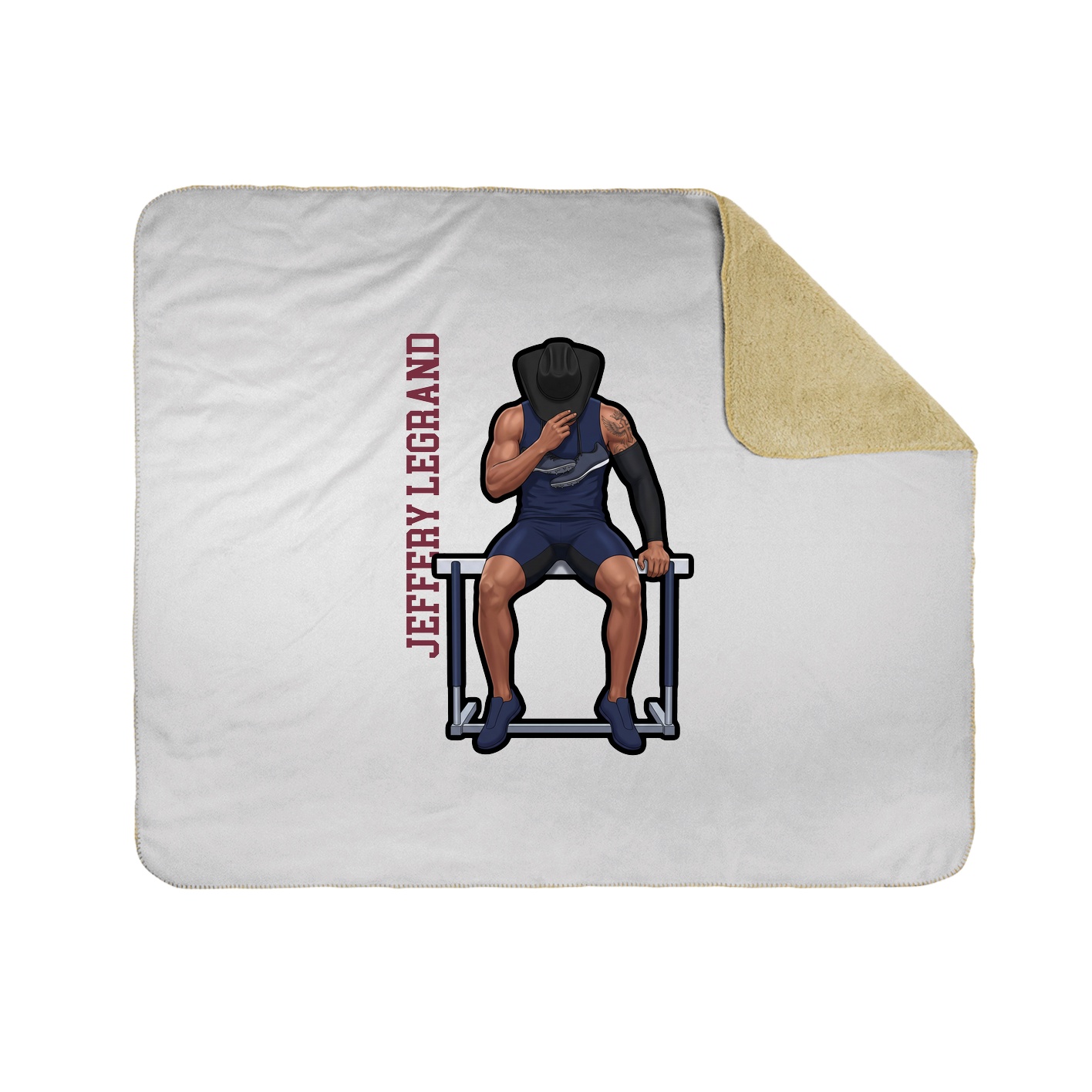 50x60 Sherpa Lined Throw Blanket