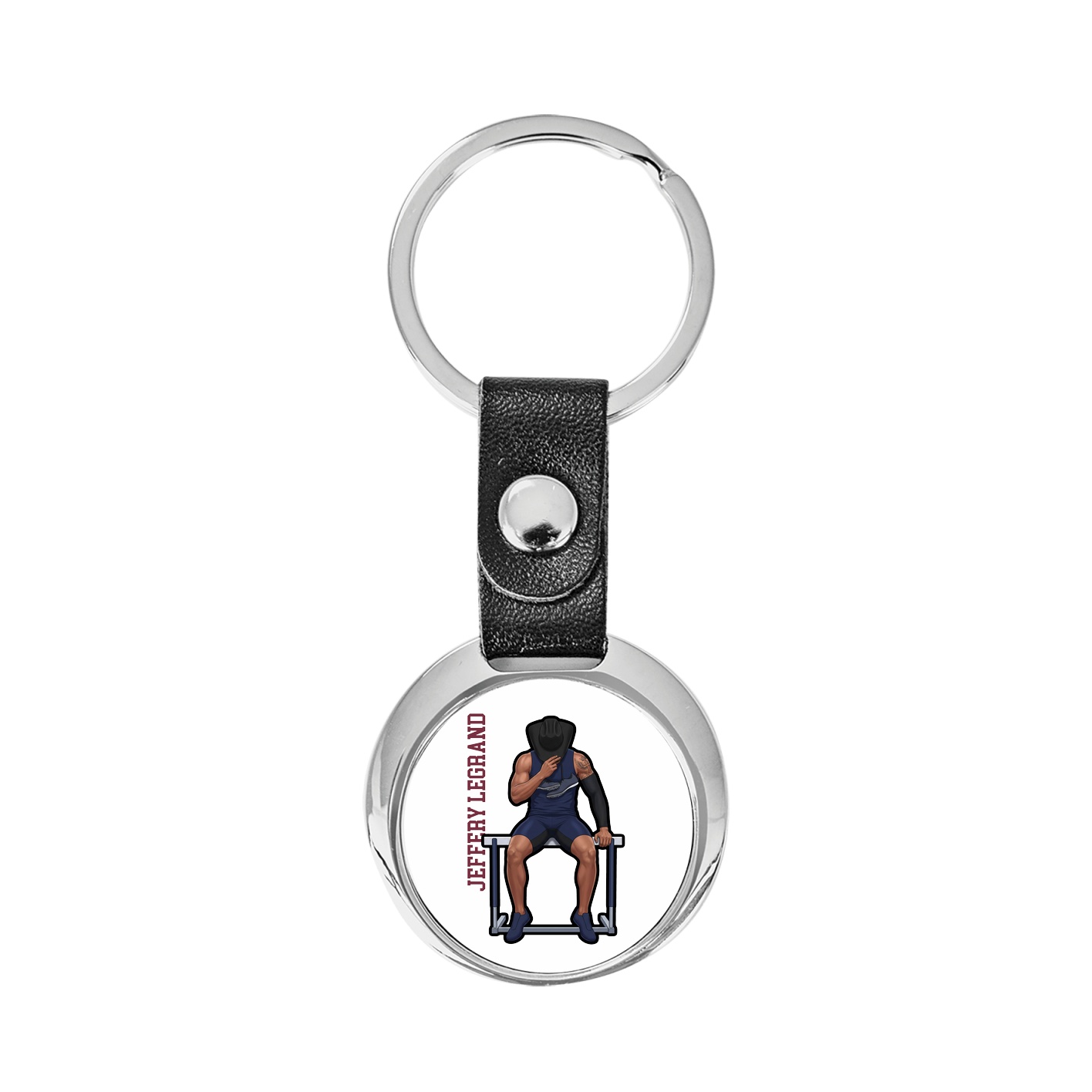 Key Chain — Name Vertical in Classic