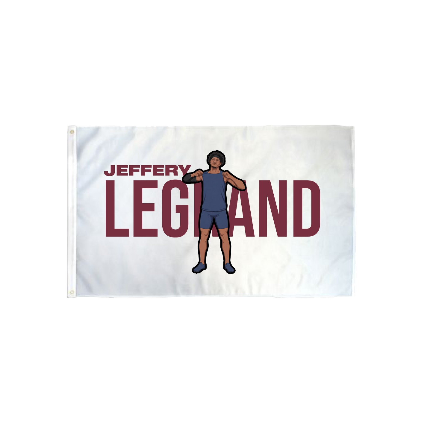 3x5 Flag — Player Name in Classic