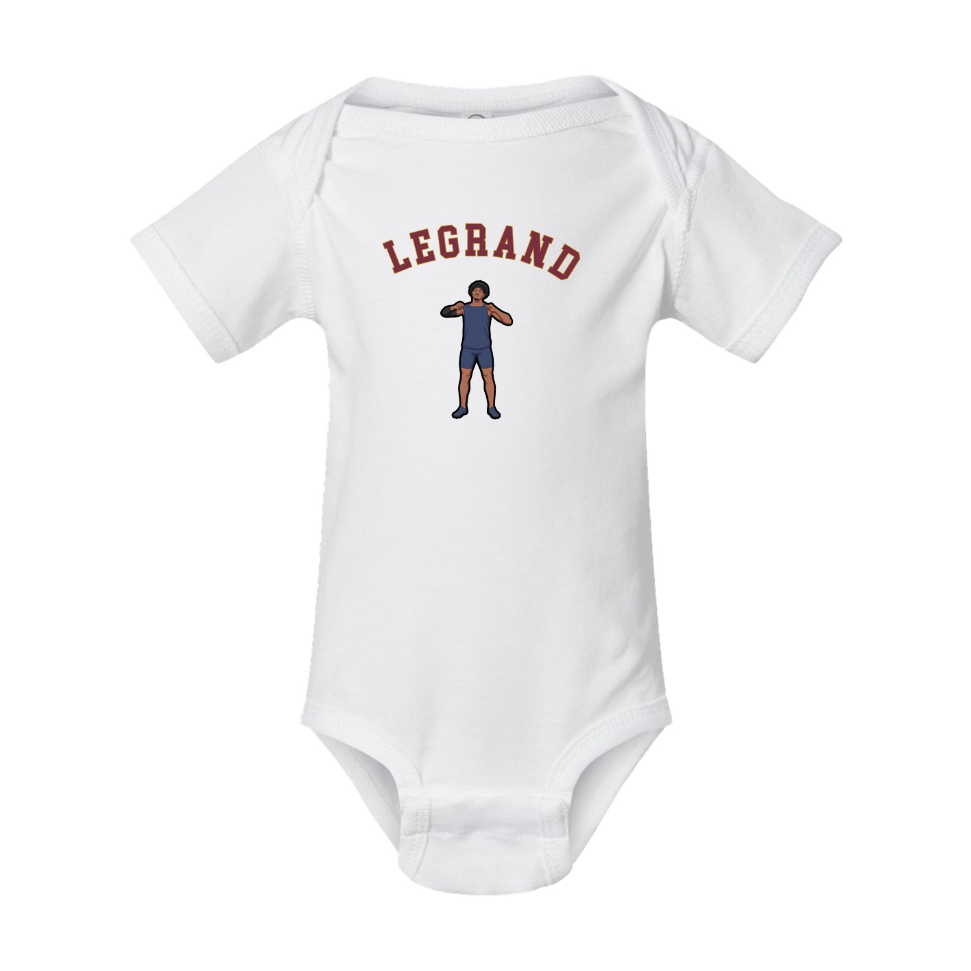 Baby Onesie — Shirsey Arch in White
