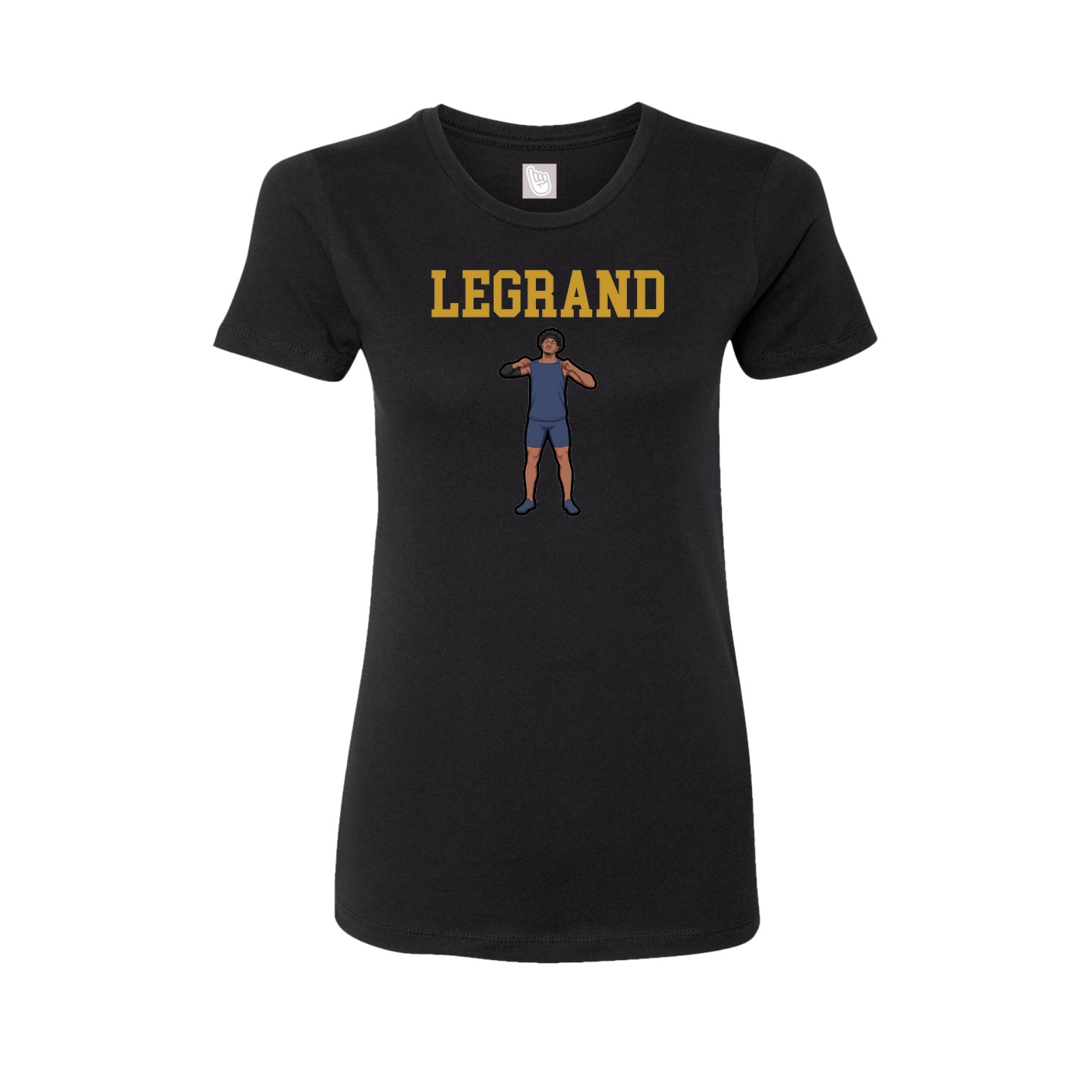 Fitted Women's Tee — Shirsey in Black