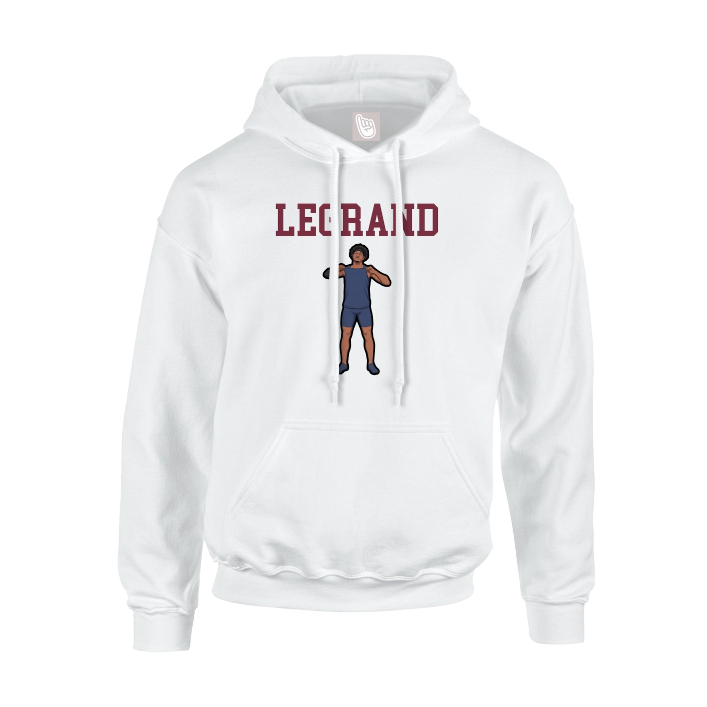 Youth Hoodie — Shirsey in White