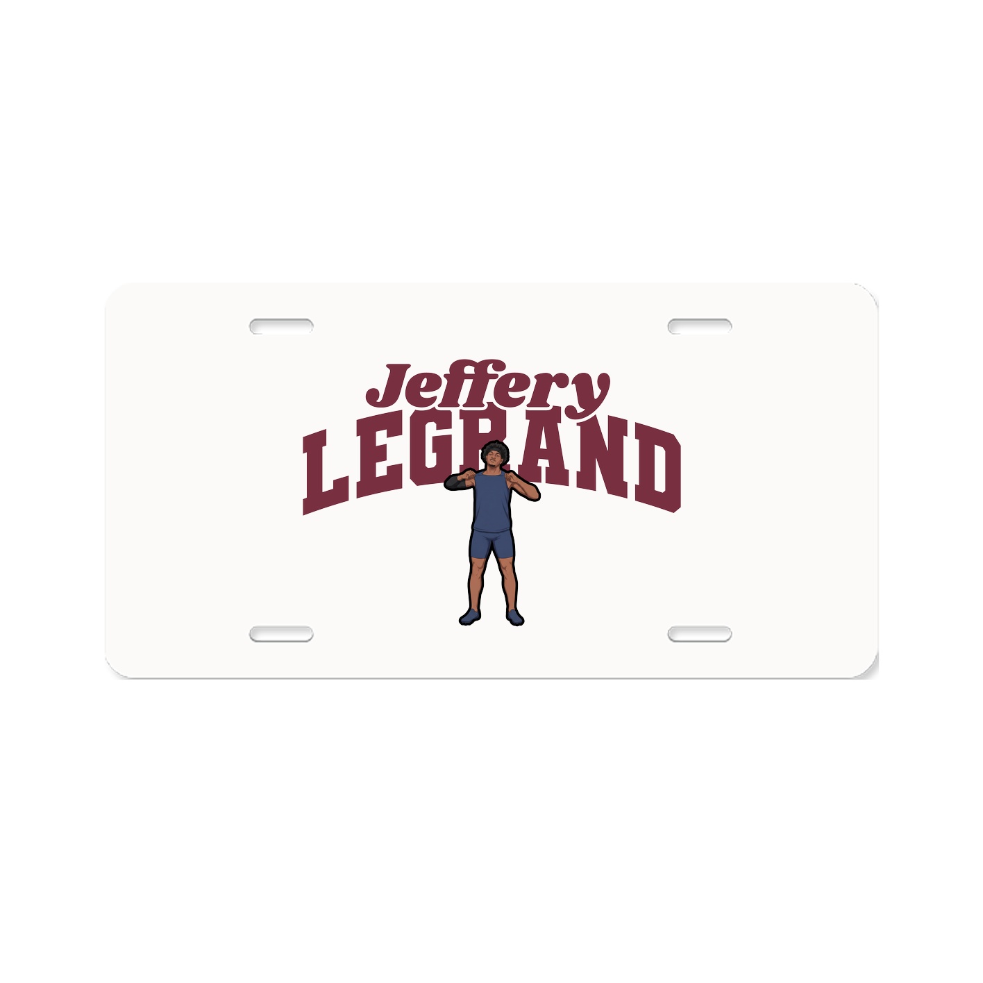 License Plate — Signature Arch in Classic
