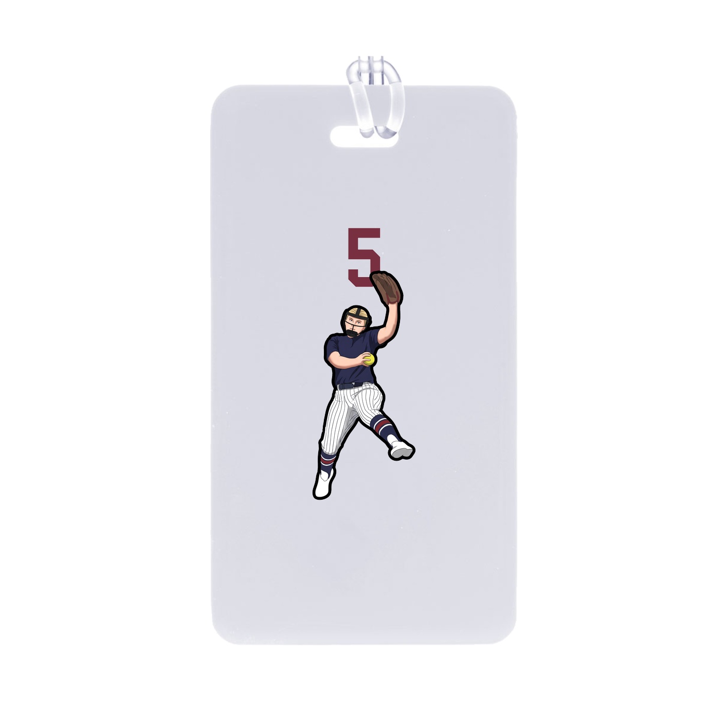 Bag Tag — Number Top in Classic