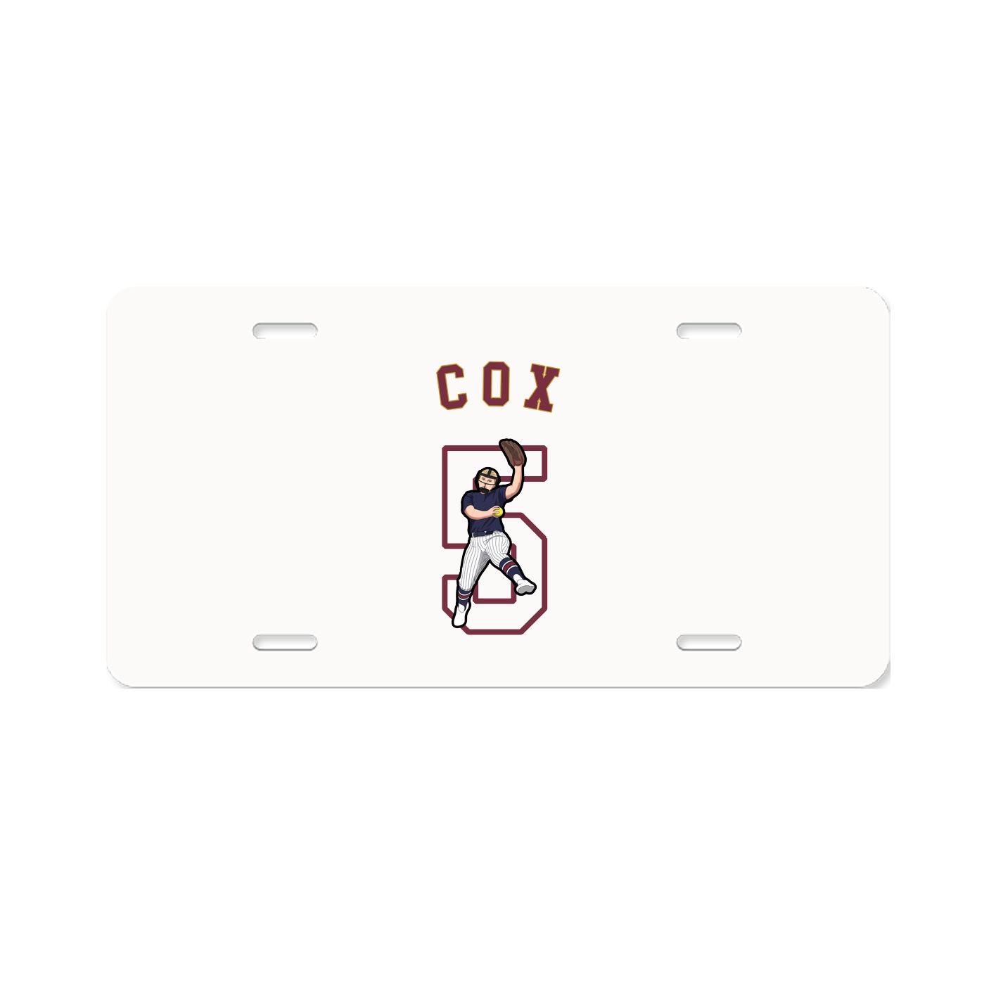License Plate — Shirsey Arch in Classic