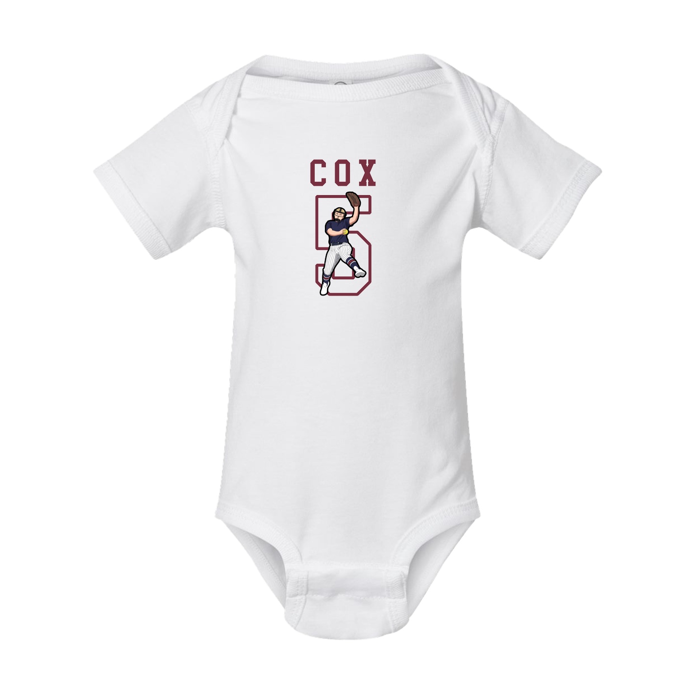 Baby Onesie — Shirsey in White