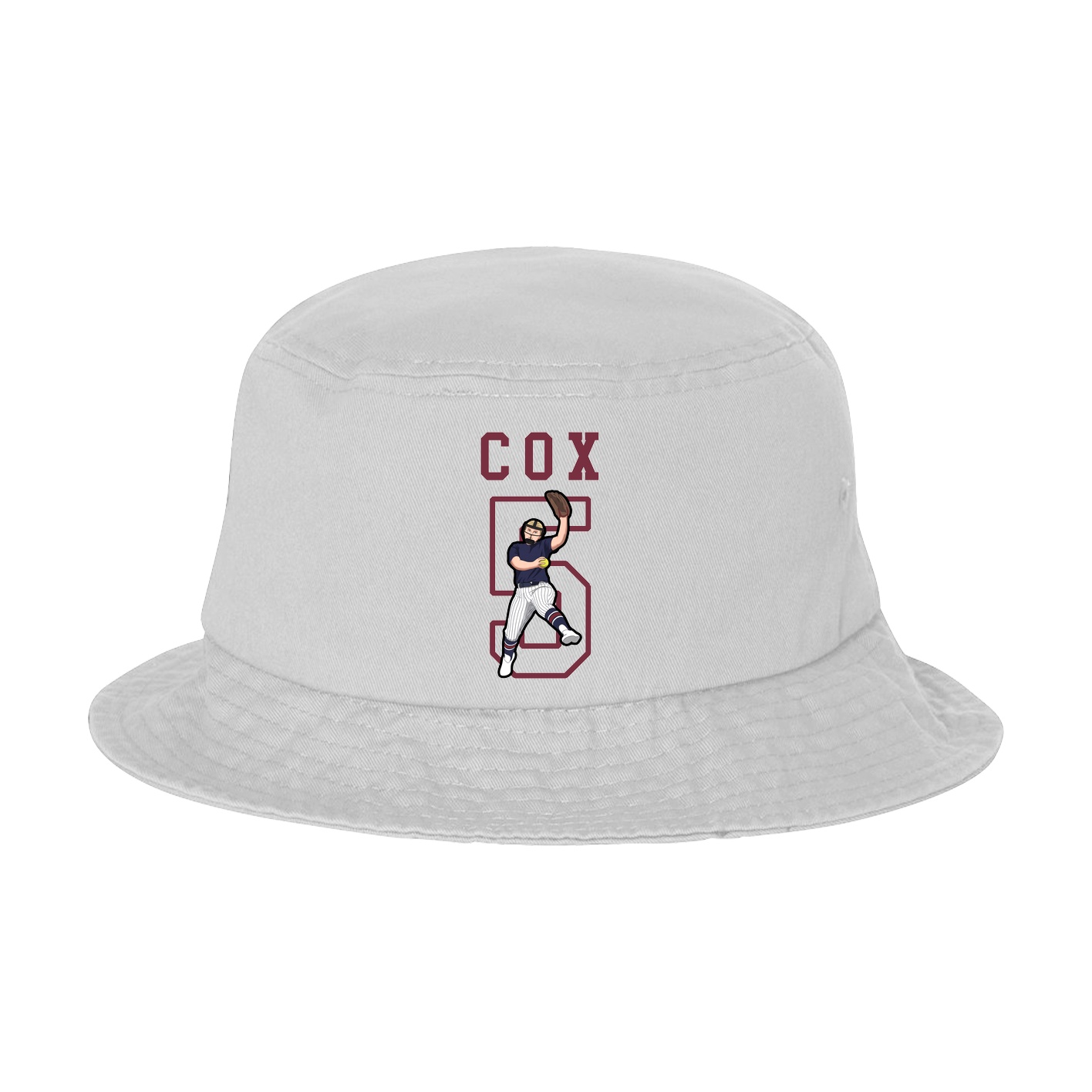 Bucket Cap — Shirsey in White