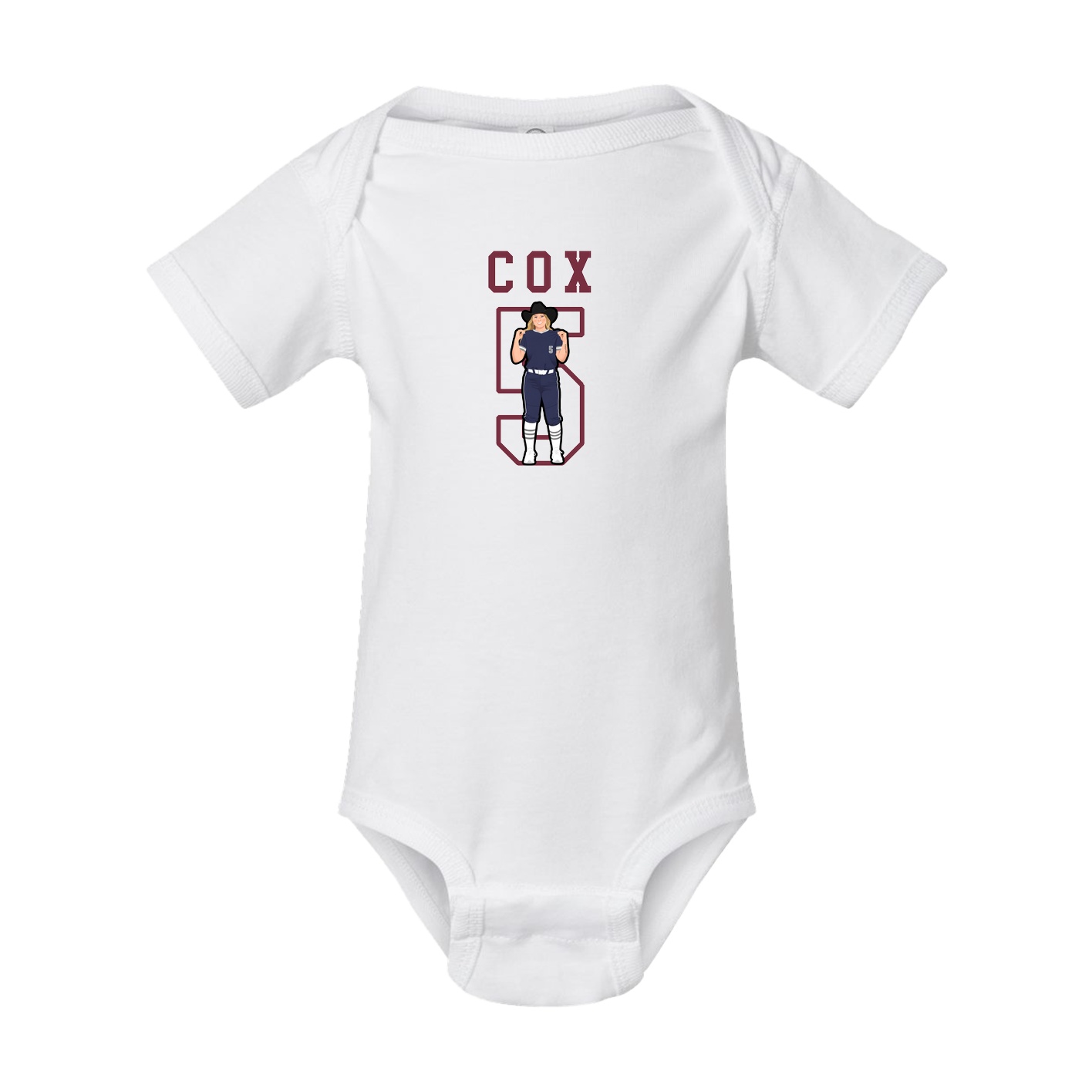 Baby Onesie — Shirsey in White