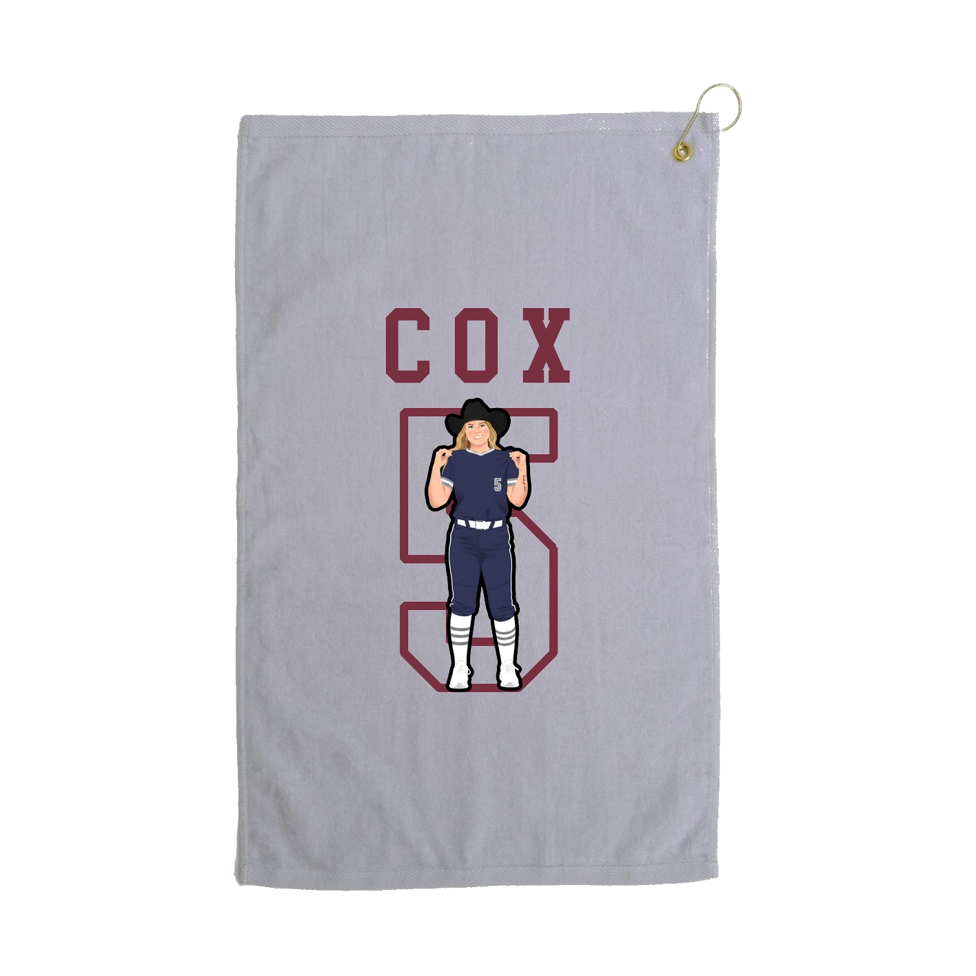 Golf Towel — Shirsey in Grey