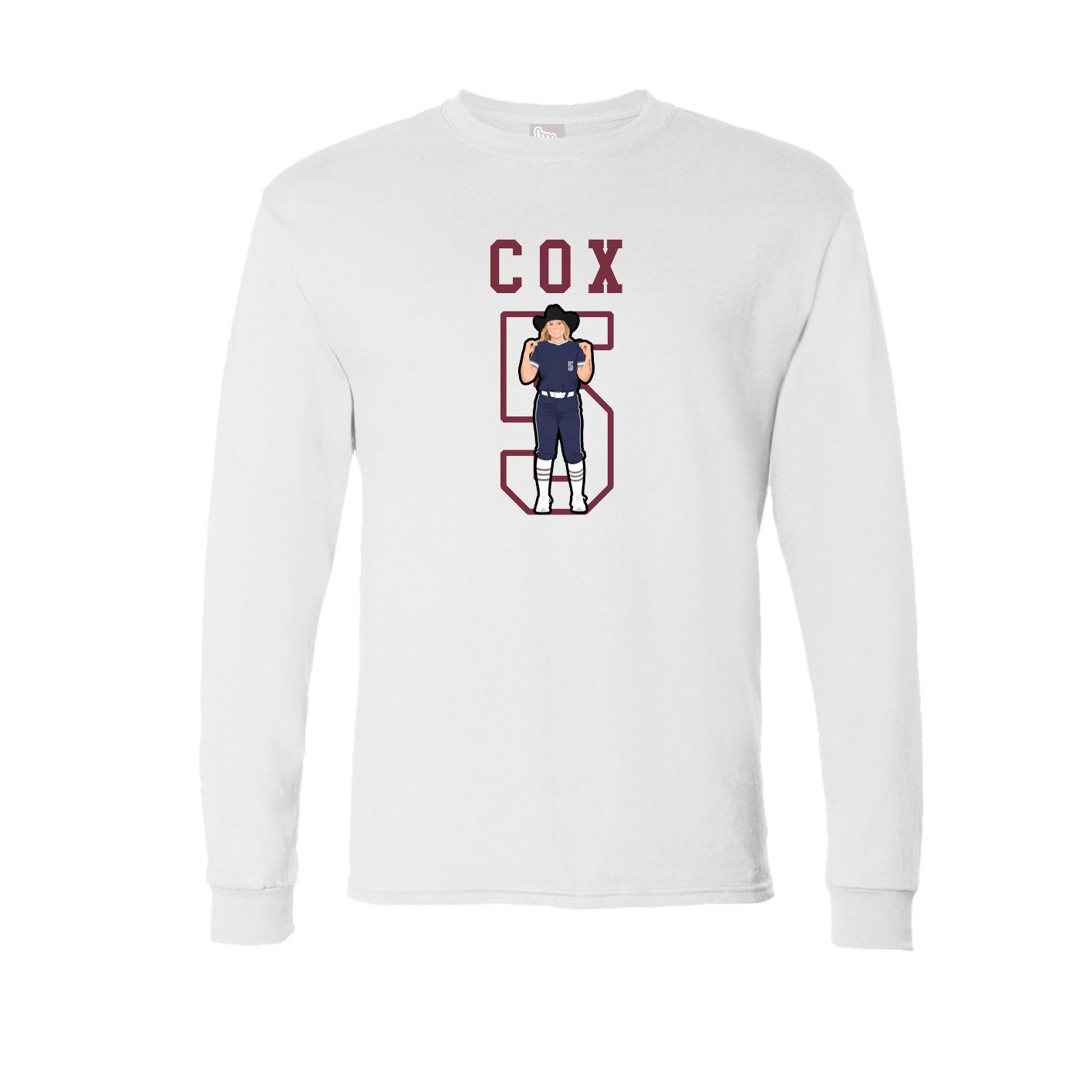 Long Sleeve Tee — Shirsey in White