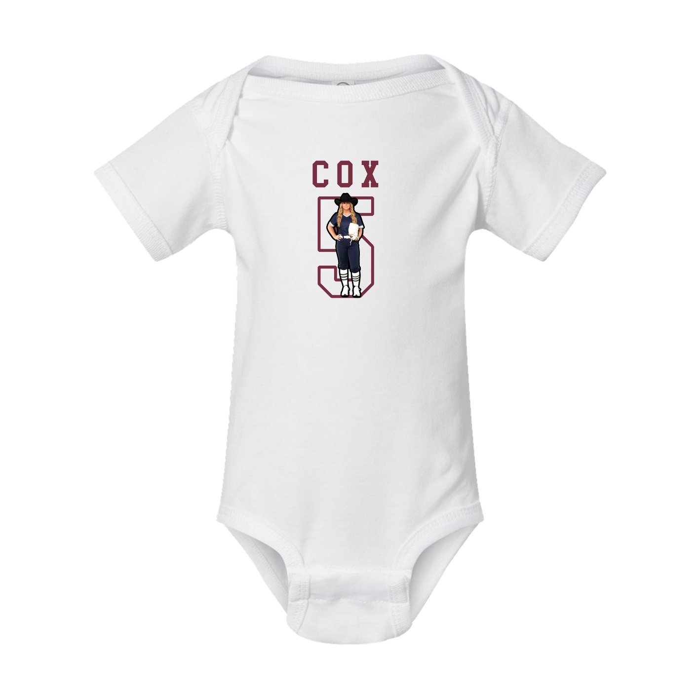 Baby Onesie — Shirsey in White
