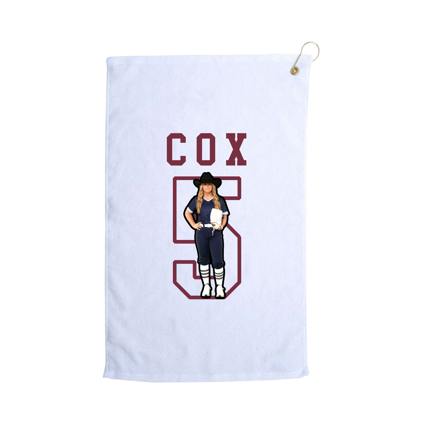 Golf Towel — Shirsey in White